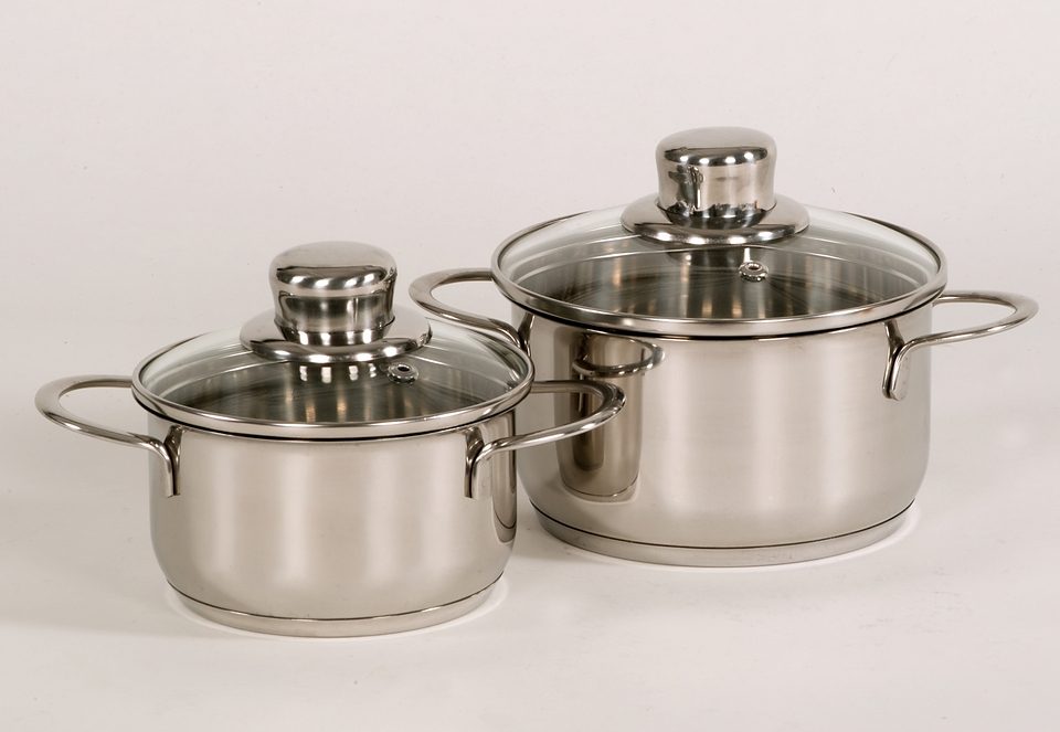 Image of Krüger Topf-Set, Edelstahl, (Set, 2-tlg)