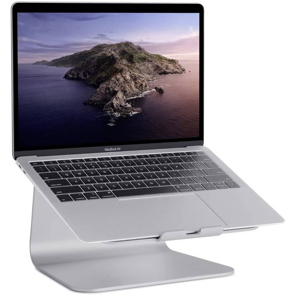 Laptop-Ständer Rain MacBooks, bis Design Aluminium Stand für 15 Notebooks