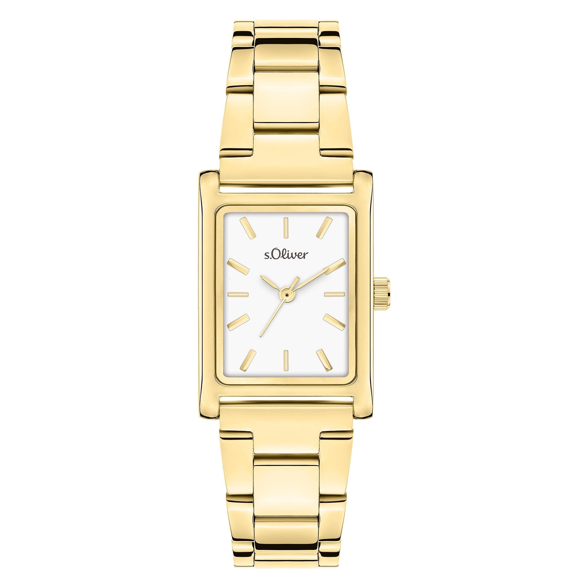 s.Oliver Quarzuhr Line Time Edelstahl günstig online kaufen