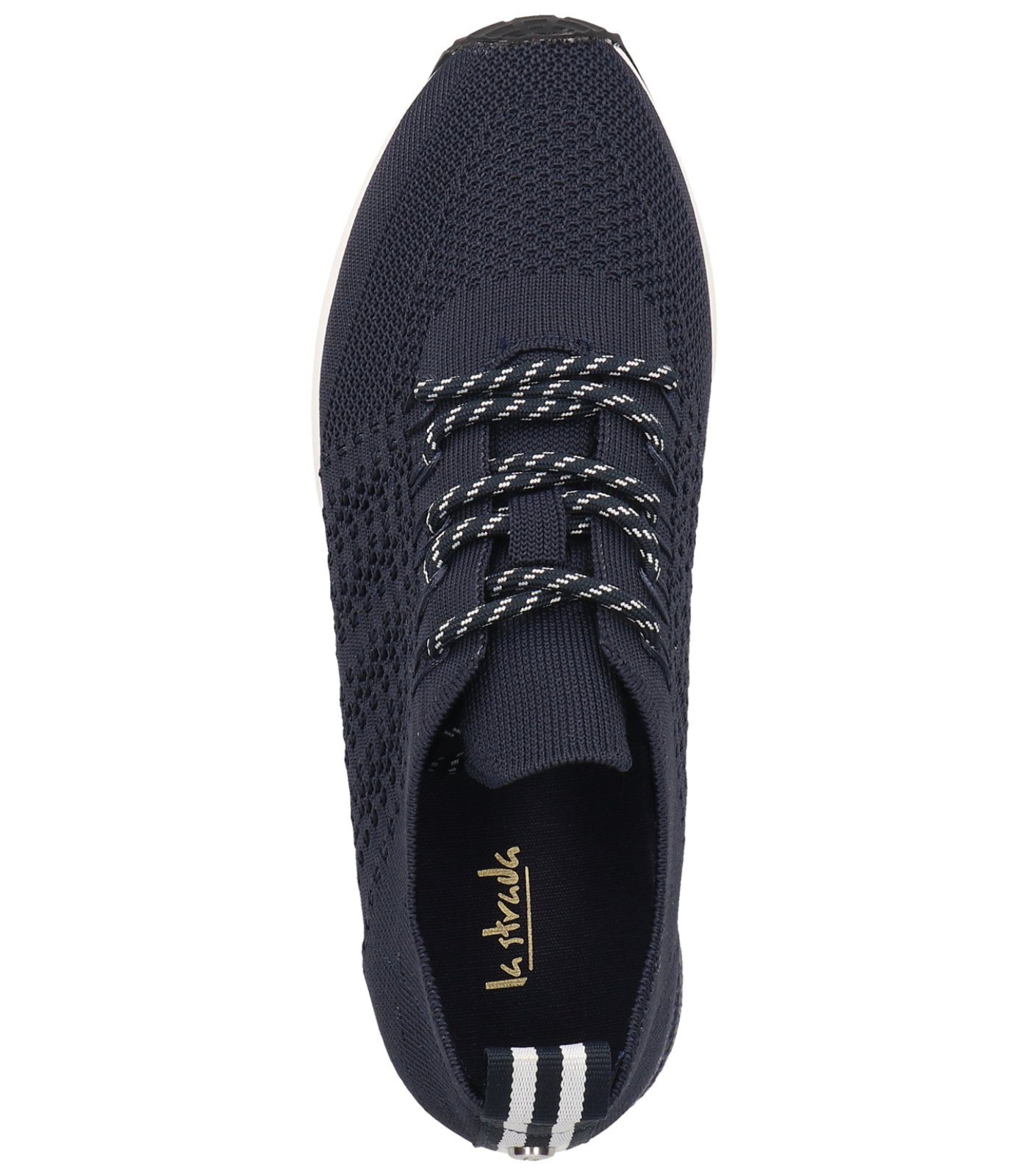 La Strada Sneaker Lederimitat/Textil Sneaker Navy