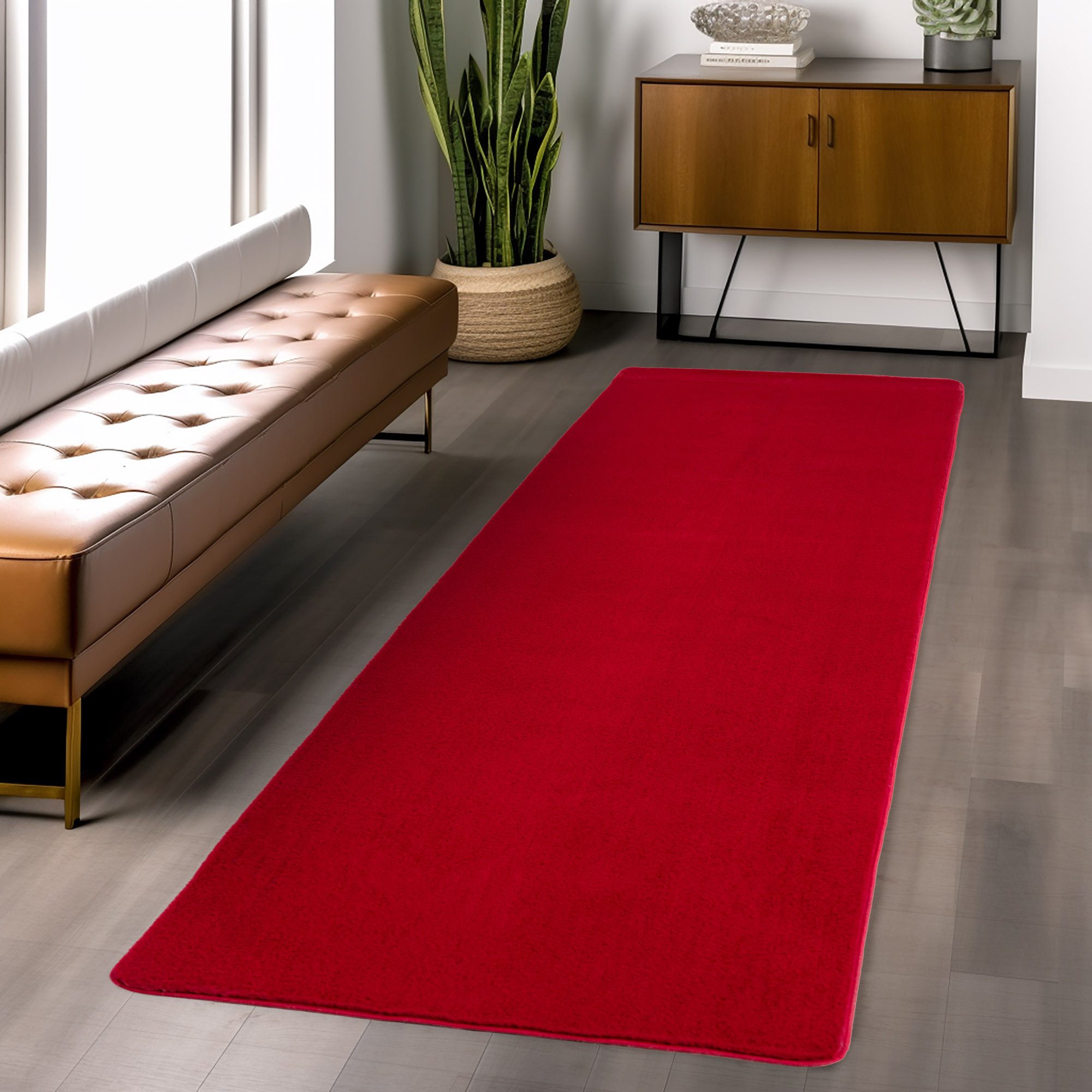 Ayyildiz Teppiche Teppich JOY 1400, auch als Läufer und in Rund erhältlich, rechteckig, Höhe: 11 mm, besonders weich, uni Kurzflor, Wohnzimmer, Kinderzimmer