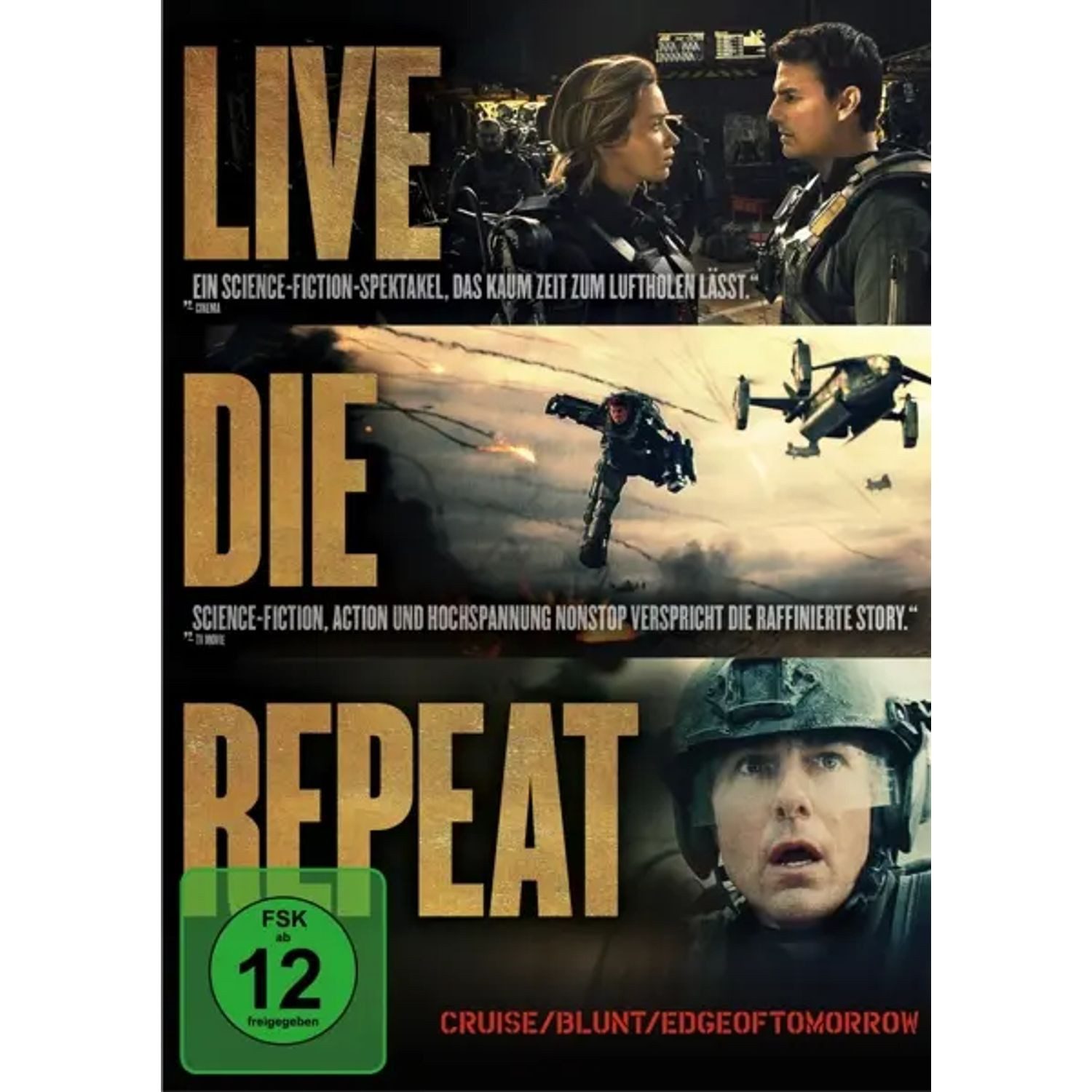 DVD Edge of Tomorrow - Live Die Repeat