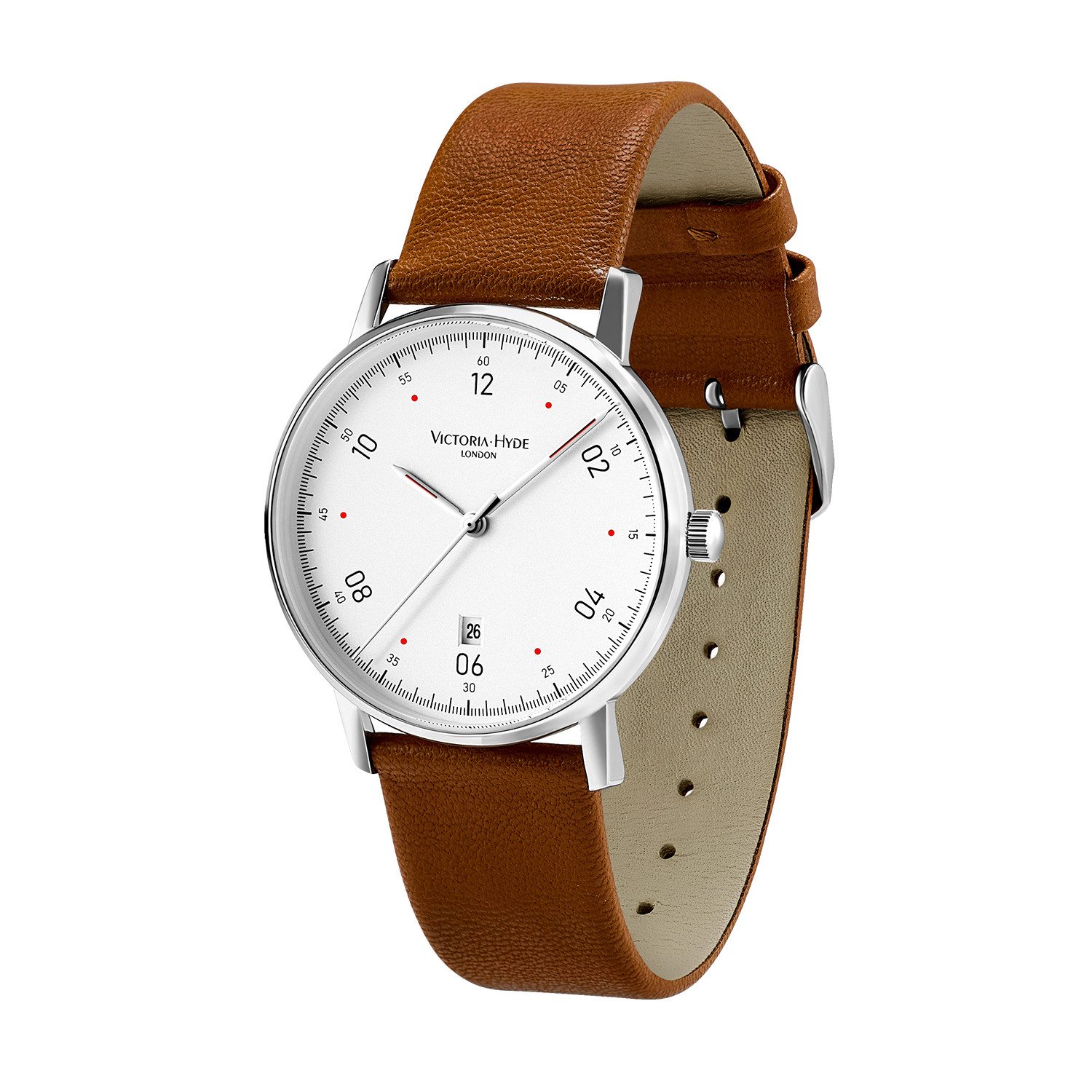 Victoria Hyde Quarzuhr Orten Armbanduhr, Quarzuhr, Herrenuhr, Datum, Langzeitbatterie, (1-tlg., Kein Set)