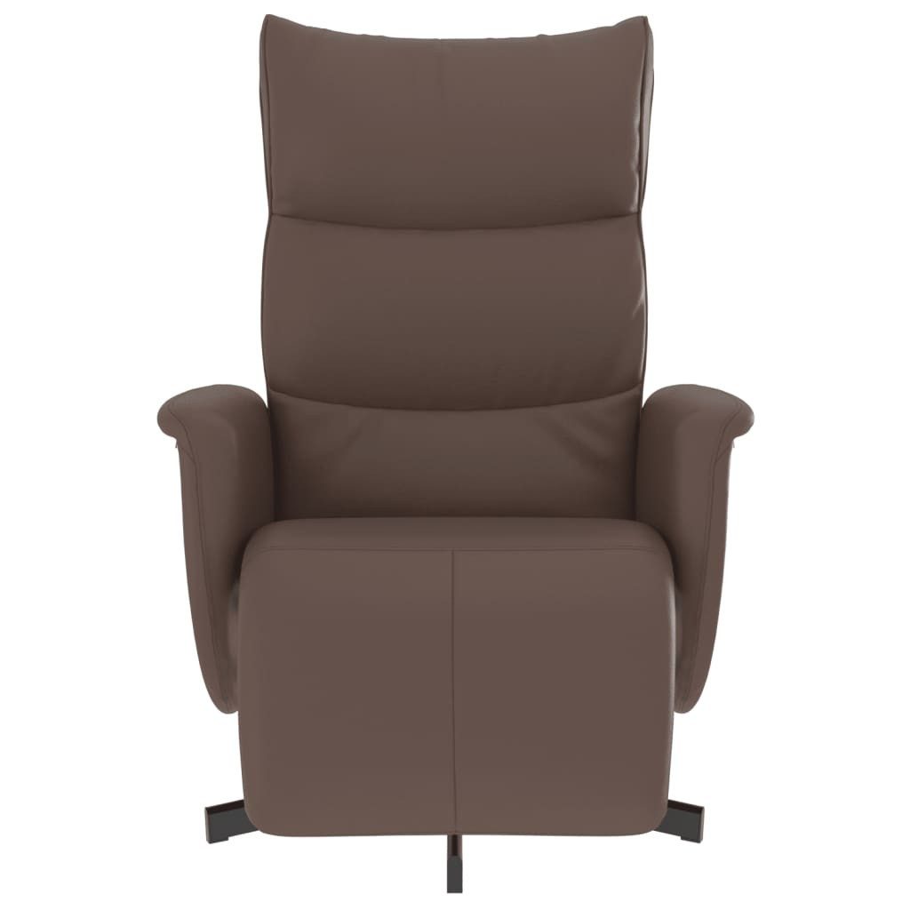 vidaXL Sessel Relaxsessel mit Fußteil Braun günstig online kaufen