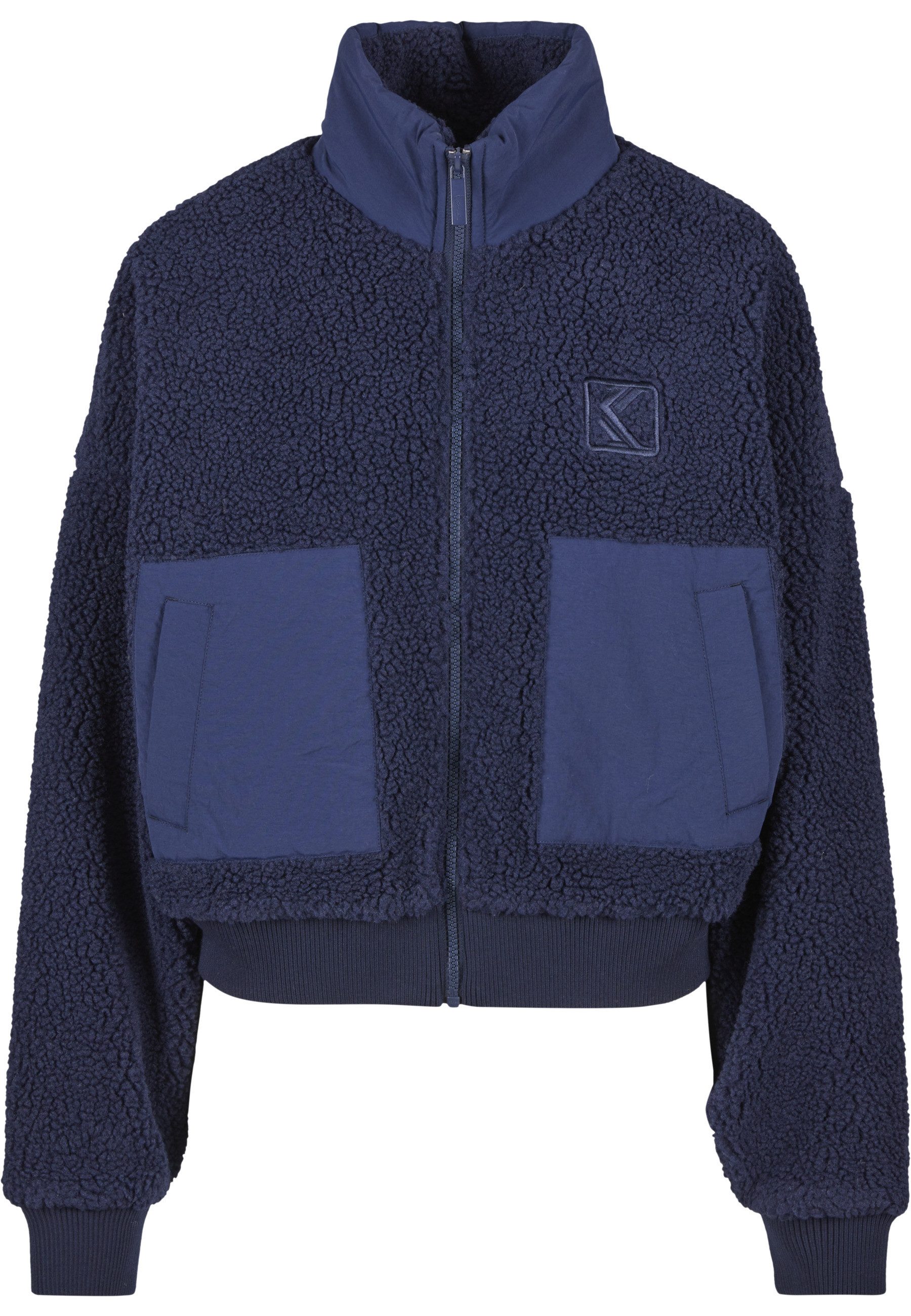 Karl Kani Bomberjacke Karl Kani OG Crop Teddy Bomber Jacket (1-St)