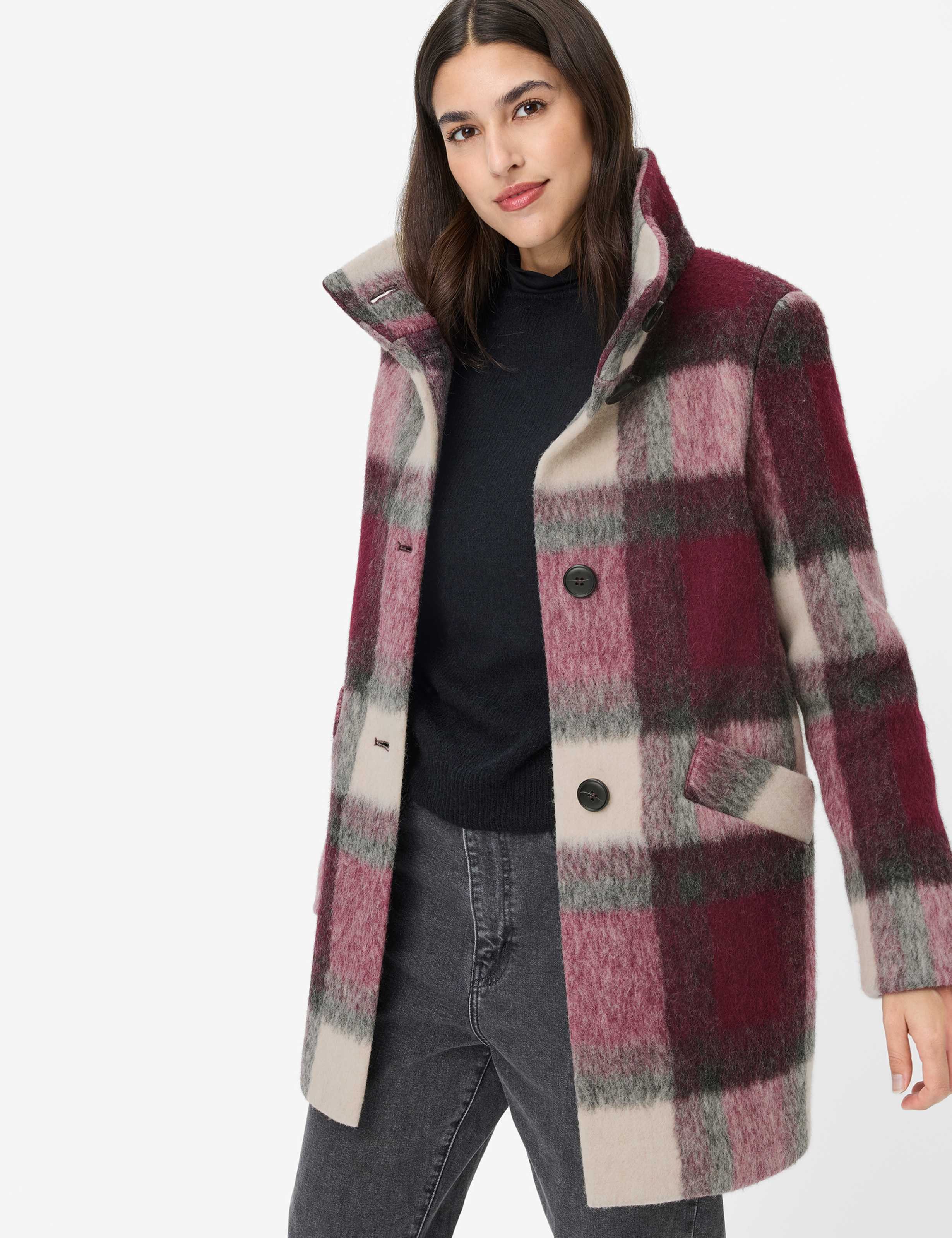 Fuchs Schmitt Outdoorjacke Style Wollmantel Mailand