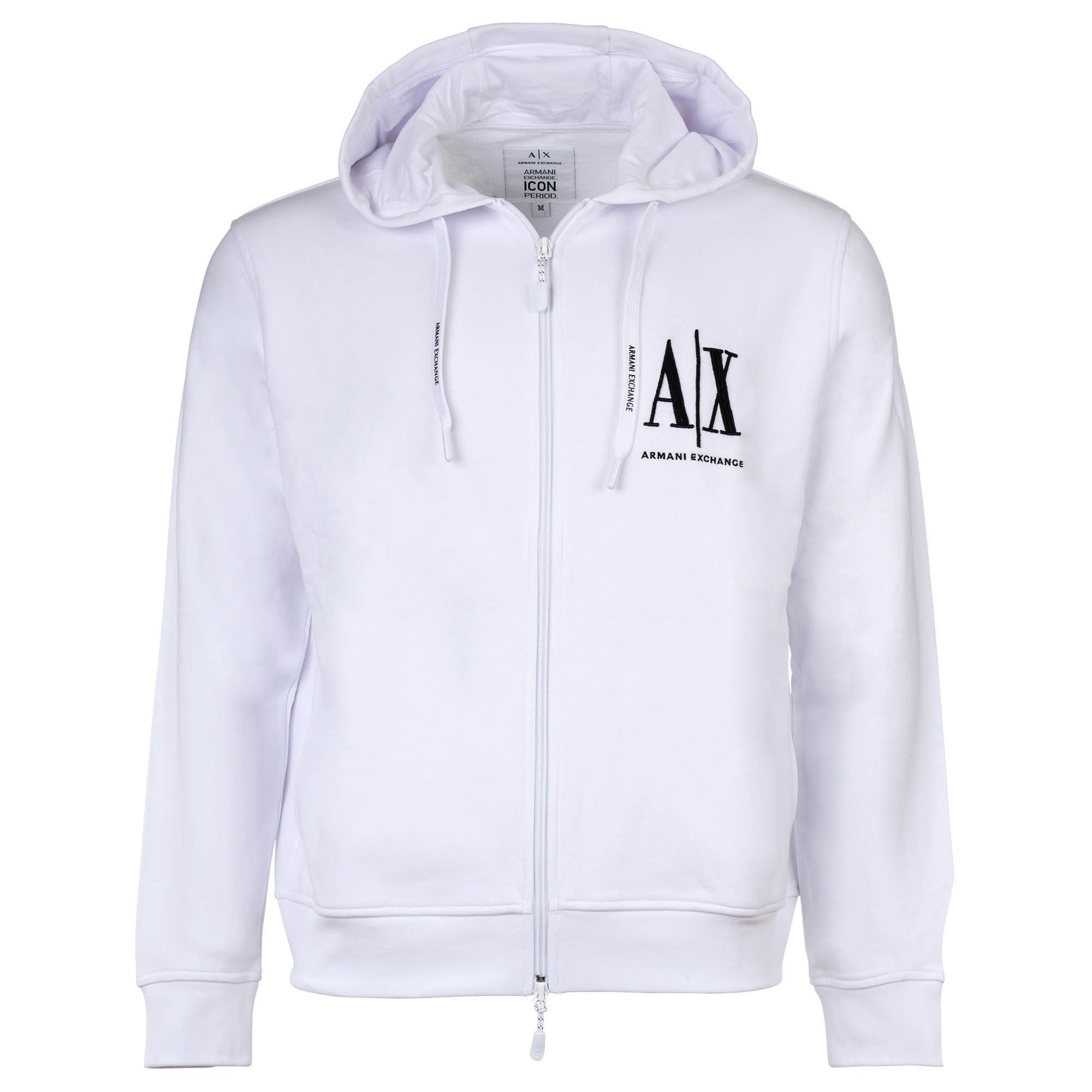 ARMANI EXCHANGE Sweatshirt Herren Sweatjacke Baumwolle günstig online kaufen