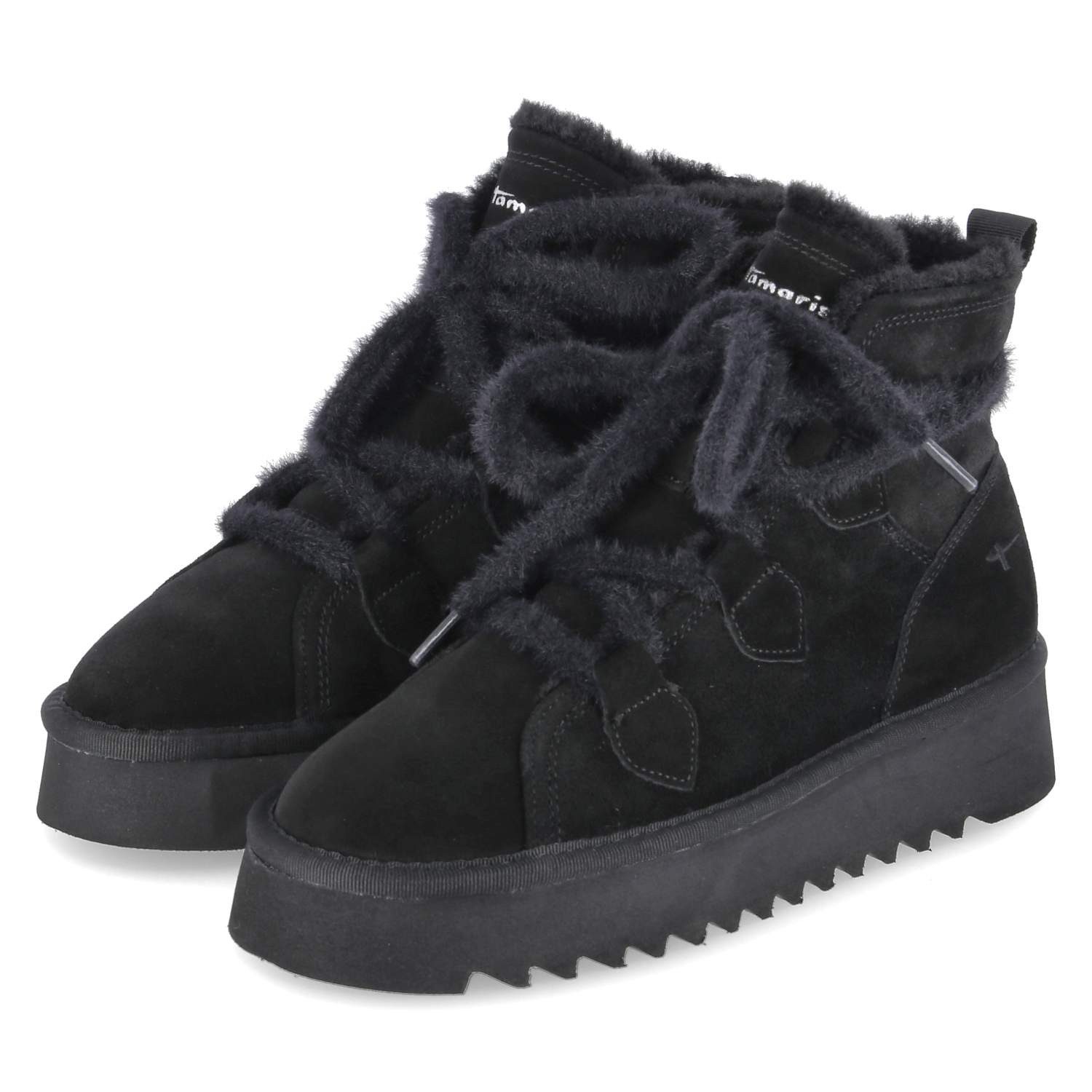 Tamaris Tamaris 1-26924-45-001 Damen Rauleder black Winterstiefel