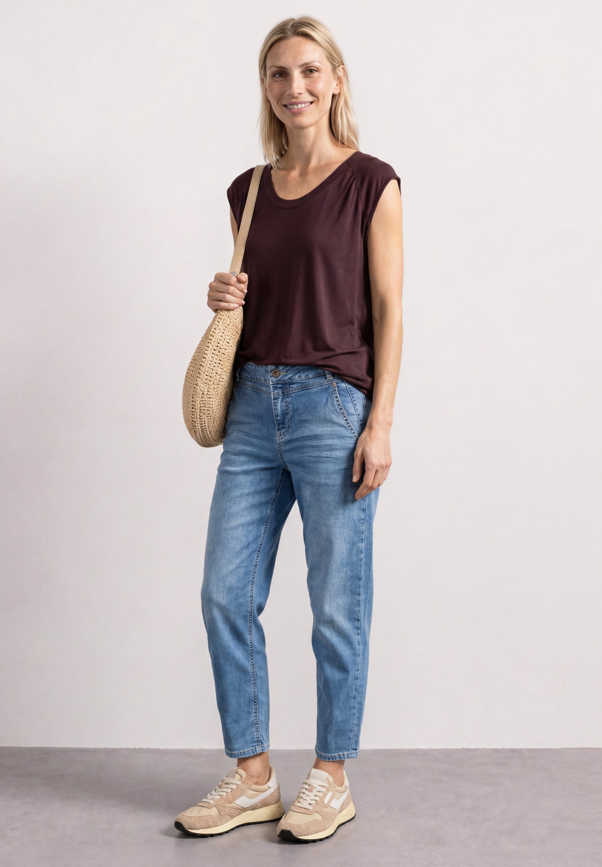 STREET ONE Shirttop aus stretchigem Viskosematerial – Bild 3 von 5
