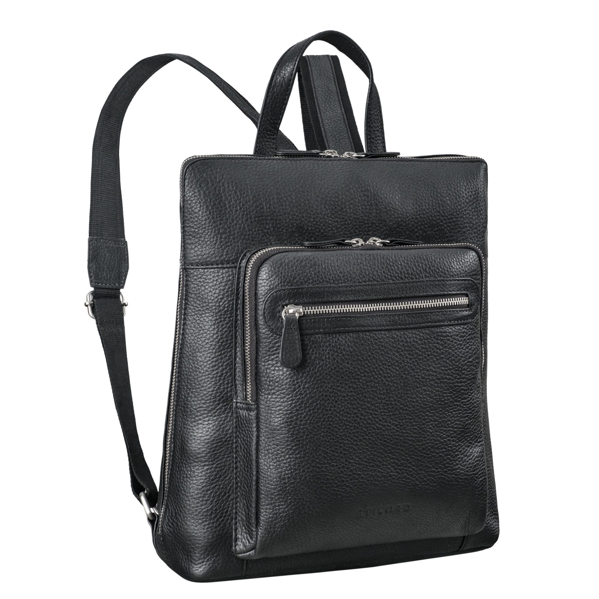 Cityrucksack "Shyla" Eleganter Rucksack Damen Leder Vintage
