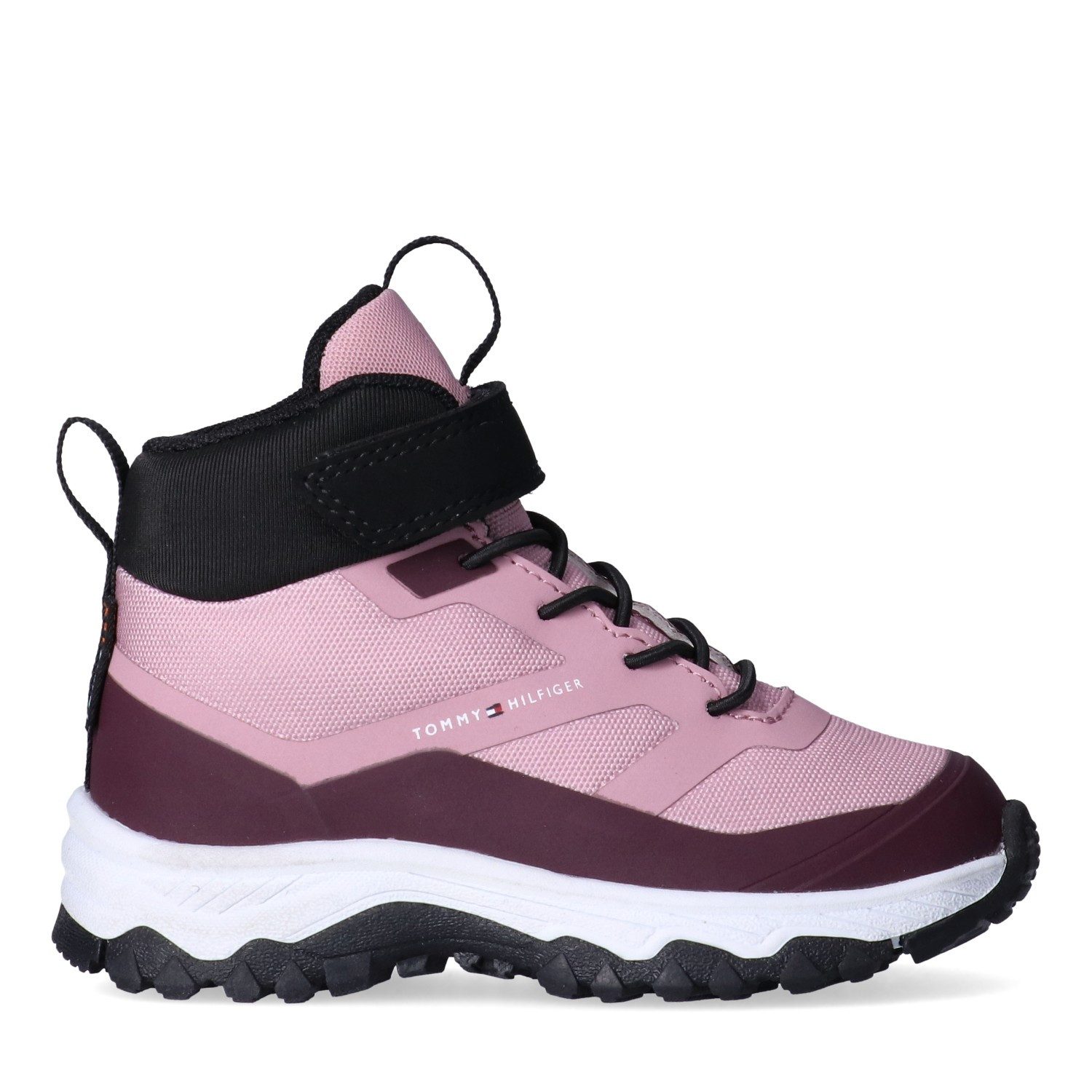 Tommy Hilfiger Winterboots Trekkingschuh, Schnürboots mit Klettriegel