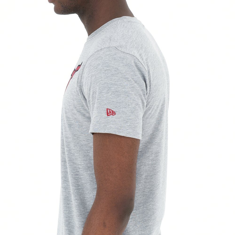 New Era New Miami T-Shirt Grau Heat Era Team NBA T-Shirt Logo