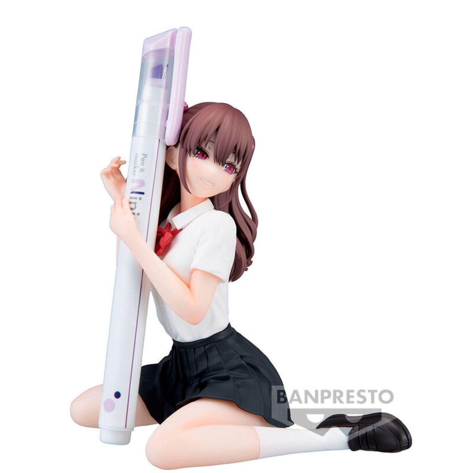 Banpresto Sammelfigur 2.5 Dimensional Seduction Makari Tachibana Uniform Figur 10cm