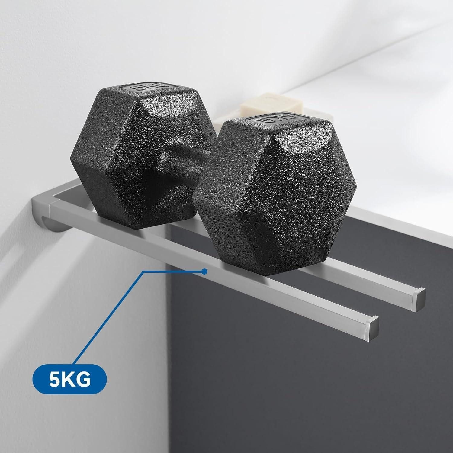 LuxusKollektion Doppelhandtuchhalter Handtuchhalter ohne Bohren Edelstahl 4 günstig online kaufen