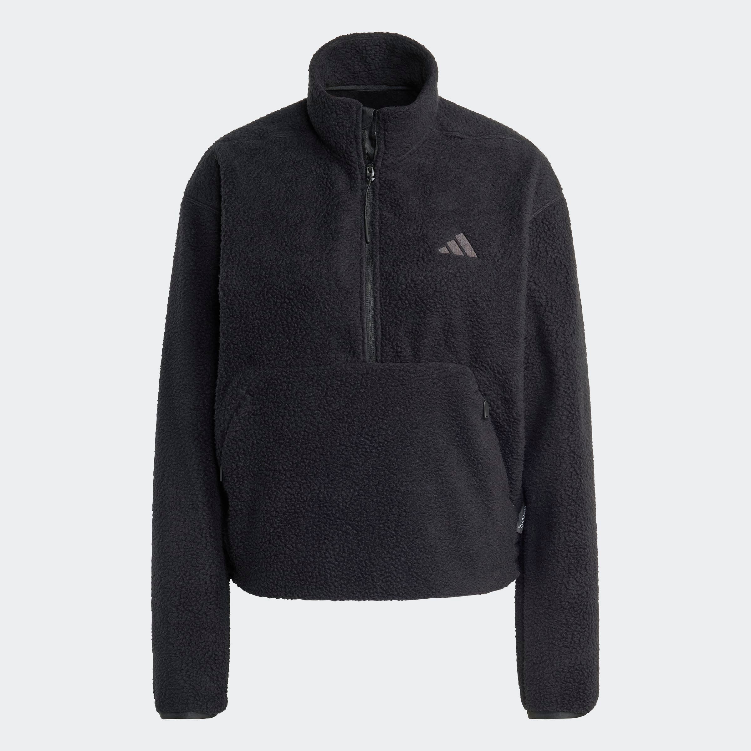 adidas Sportswear Sweatjacke CITY TECH HIGH PILE FLEECE HALF-ZIP