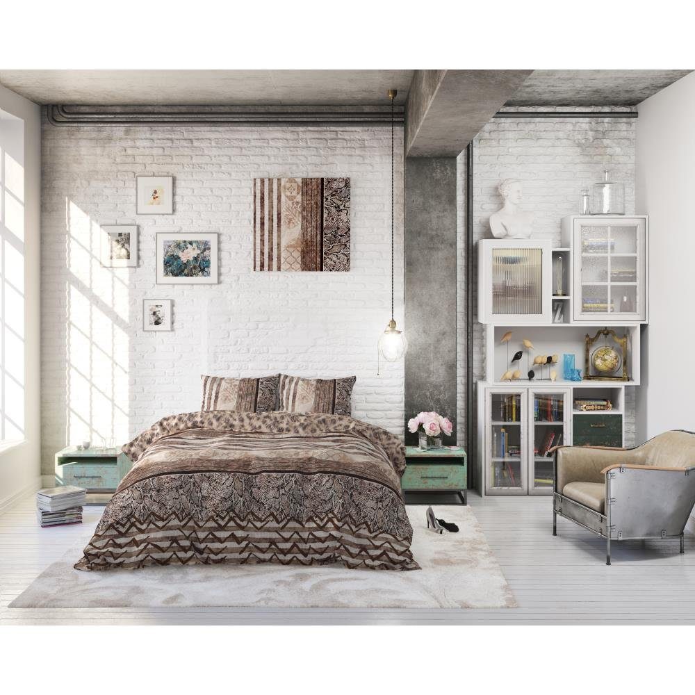 Sitheim-Europe Bettwäsche SLEEPTIME COSY PANTHER - Bettbezug +Kissenbezüge, Baumwolle, 2 teilig, Weich, geschmeidig und wärmeregulierend
