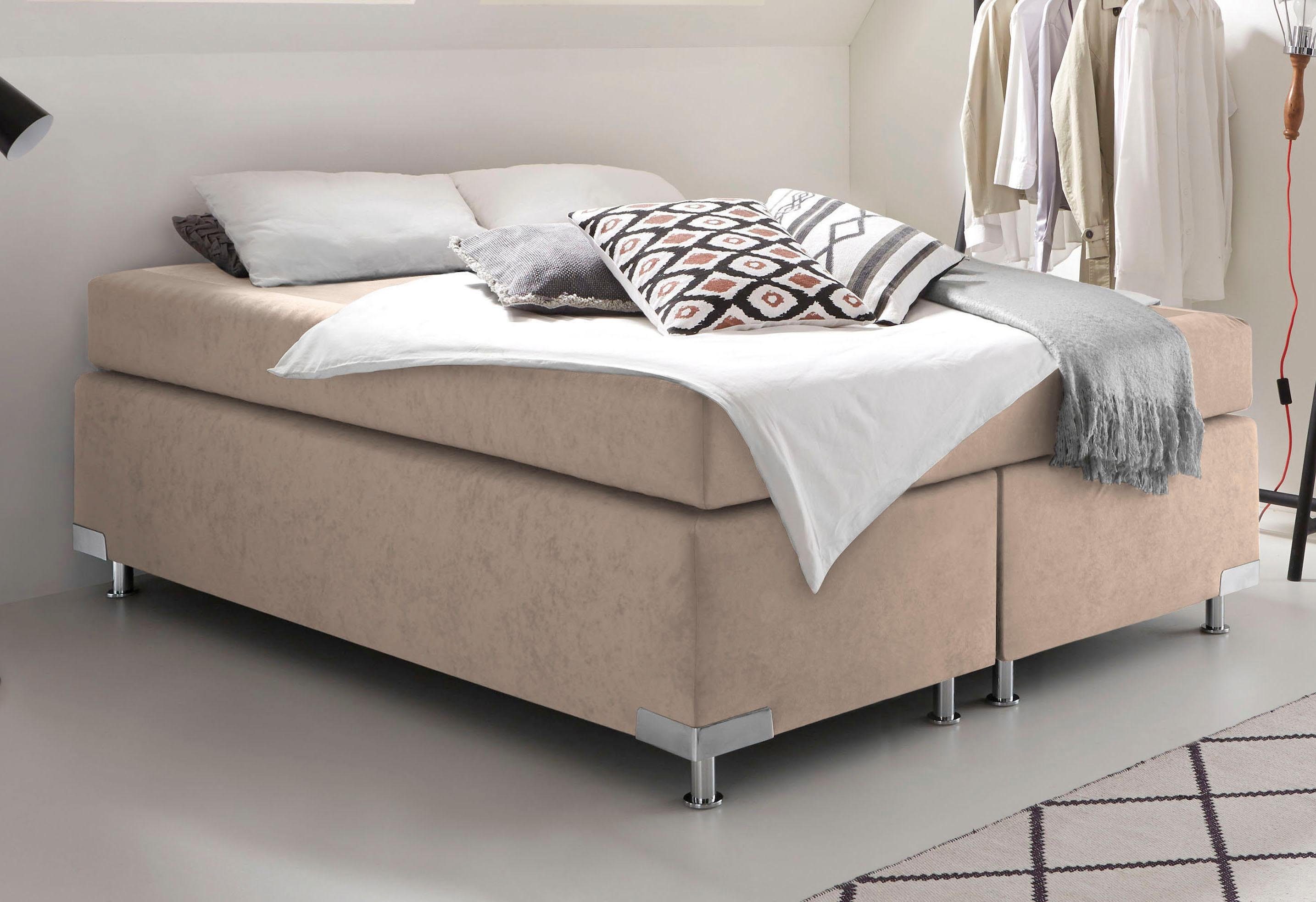 Westfalia Schlafkomfort Boxspringbett Holland, ohne Kopfteil, günstig online kaufen