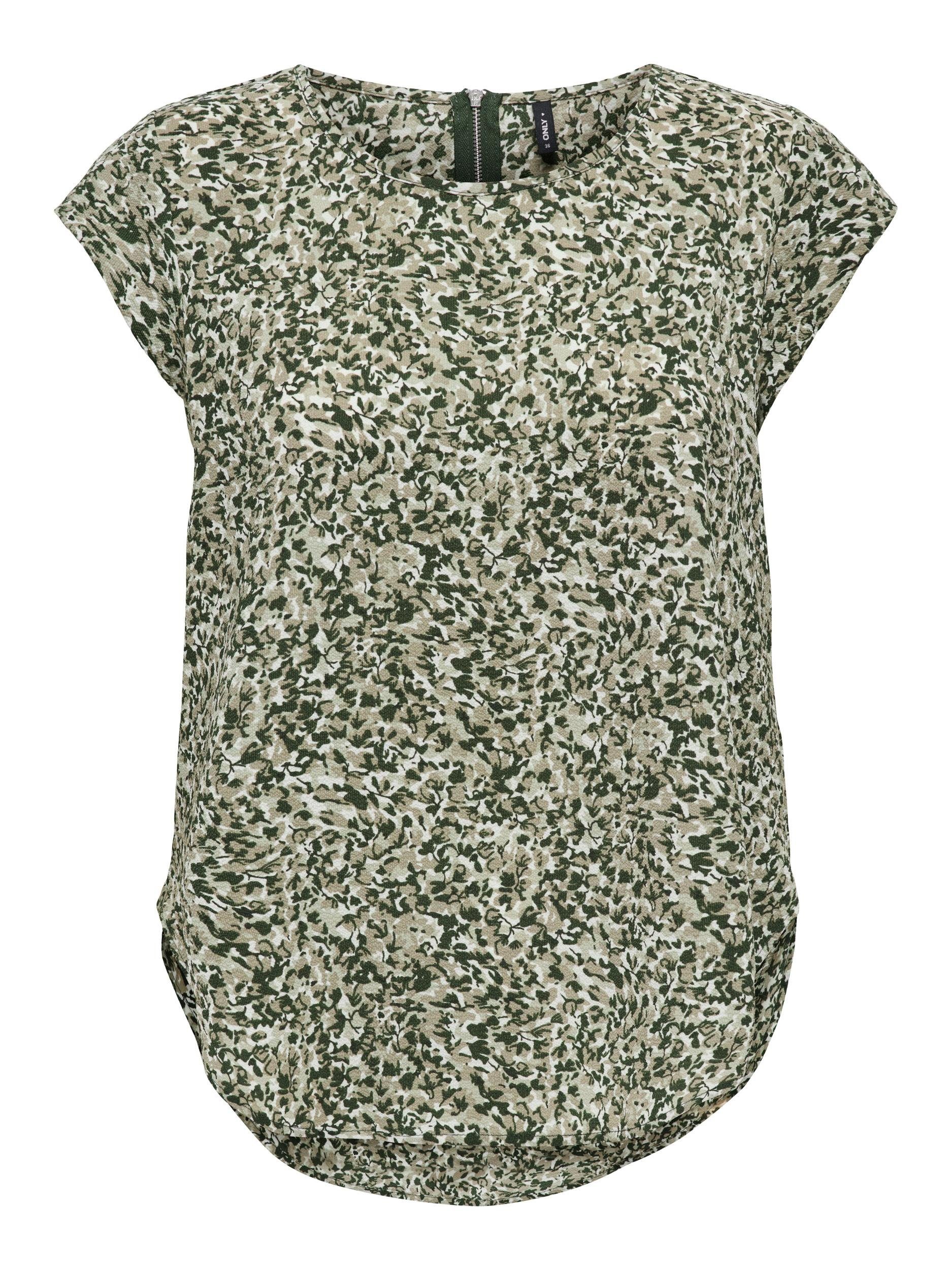 ONLY Shirtbluse ONLVIC S/S PTM AOP NOOS AOP:Tanya Bag Duffel flower TOP mit Print
