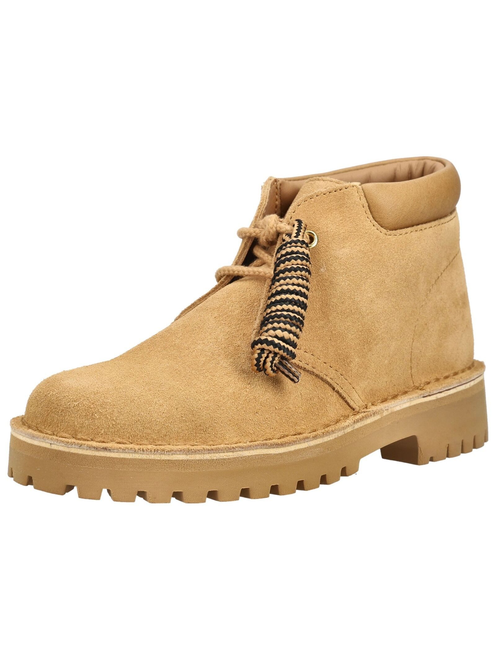 Clarks Stiefelette Veloursleder . Schnürstiefelette