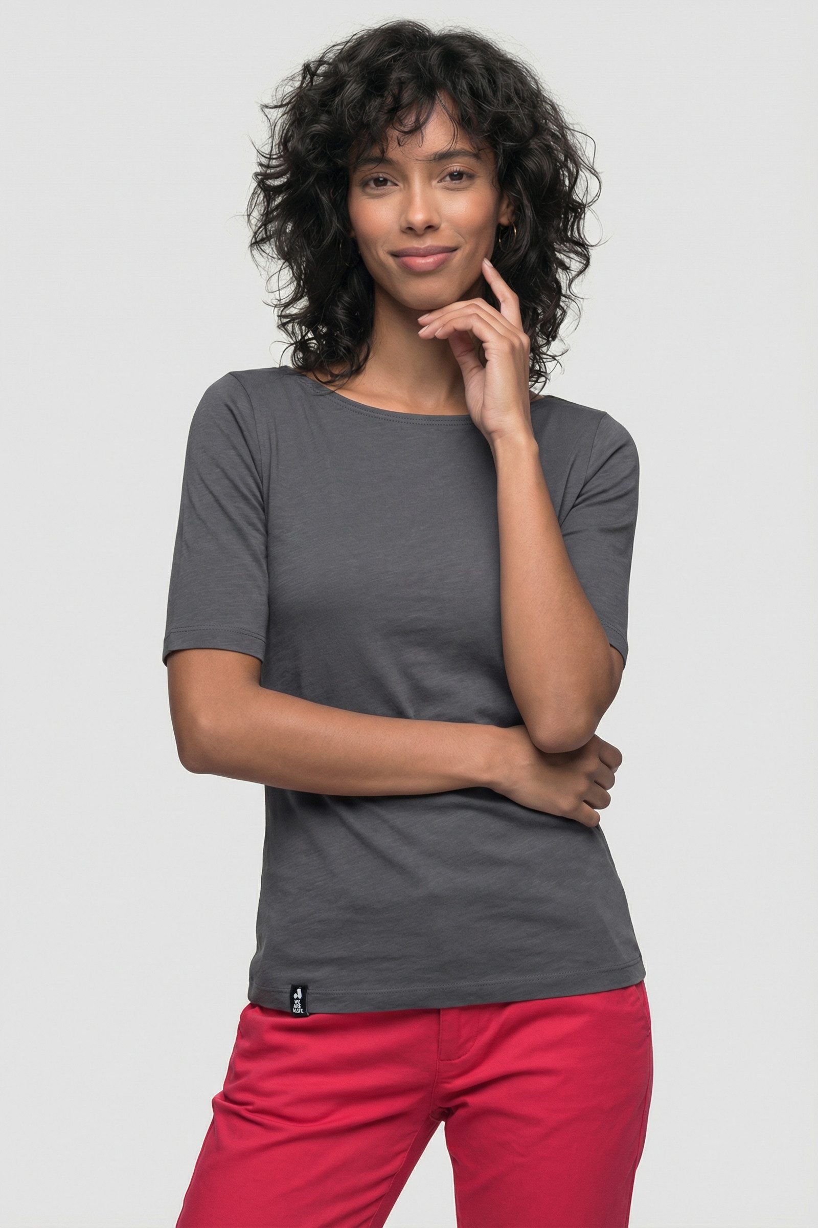 Alife & Kickin Rundhalsshirt Damen HildeAK A günstig online kaufen
