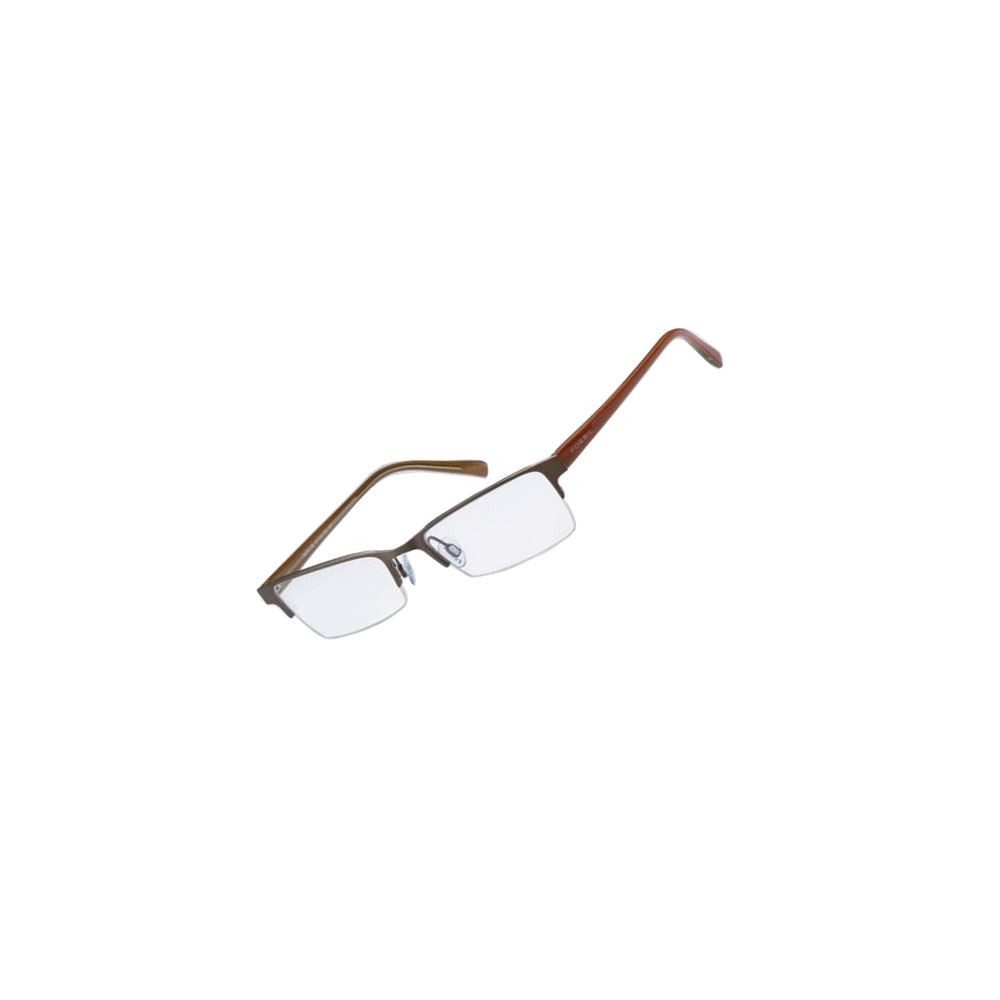 Brillengestell Korrektionsfassung Brille Metall Braun 50/18/140 - OF1103200