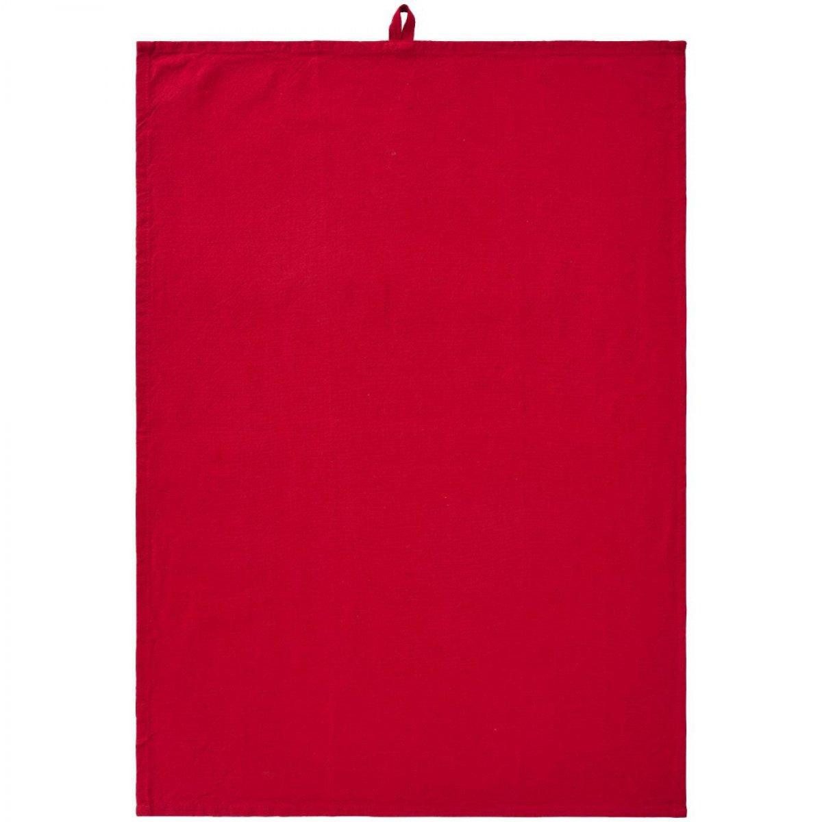 Ib Laursen Geschirrtuch Ib Laursen Geschirrtuch Elin Rot (50x70cm)