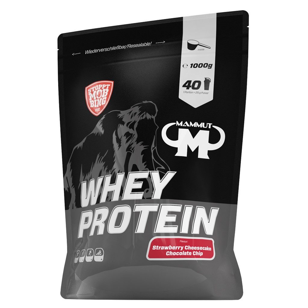 Mammut Nutrition Whey Protein - 1000 g Zipp-Beutel Pulver, 1000 g