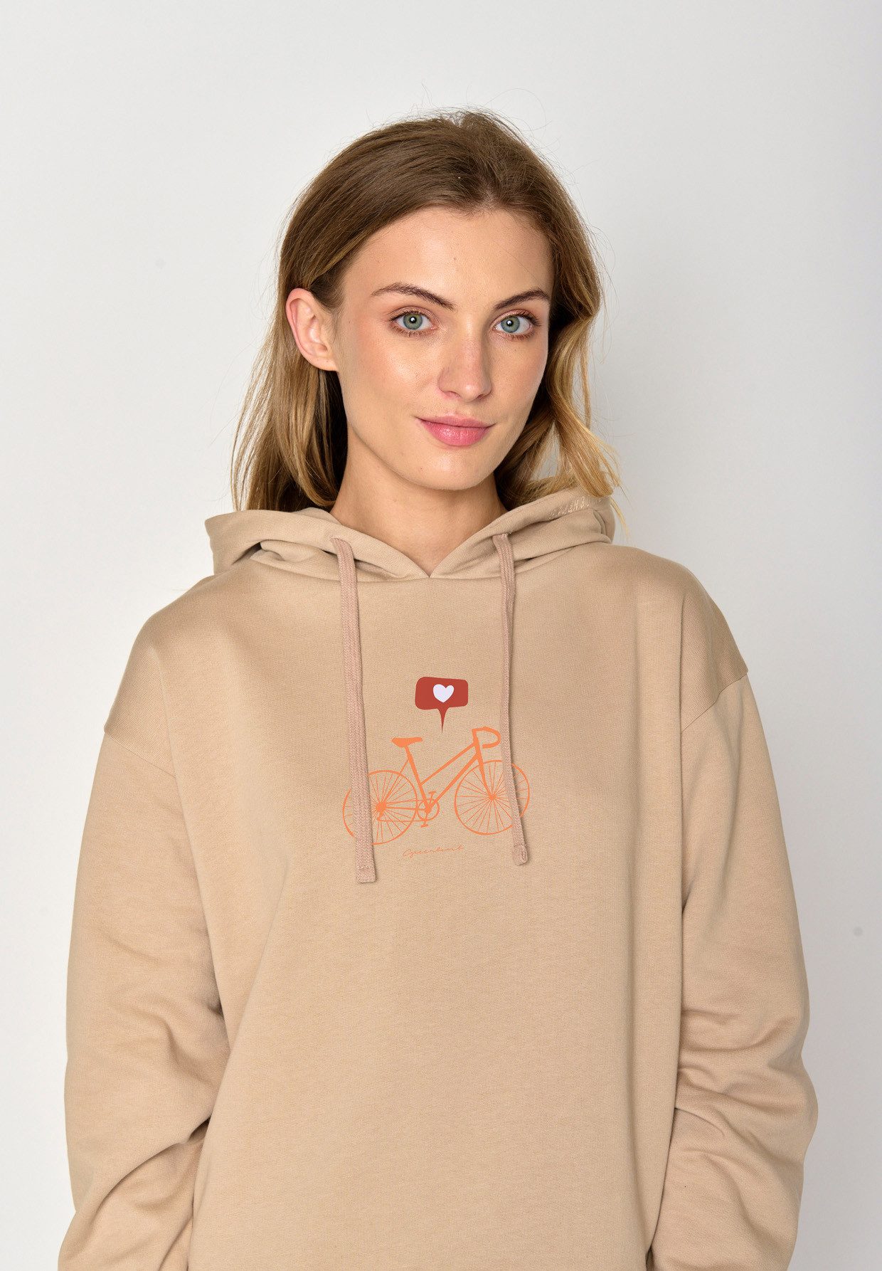 GreenBomb Hoodie Bike Love
