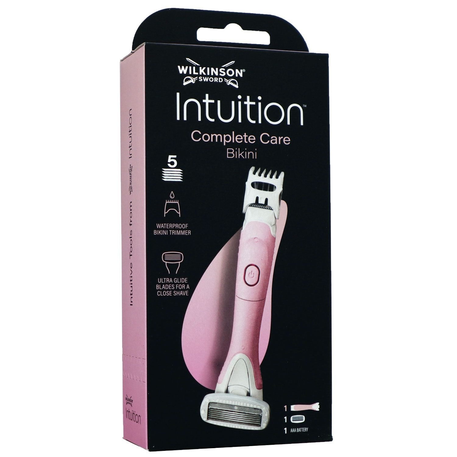 Wilkinson Nassrasierer Intuition Complete Damen Bikini Rasierapparat + 1 Klinge