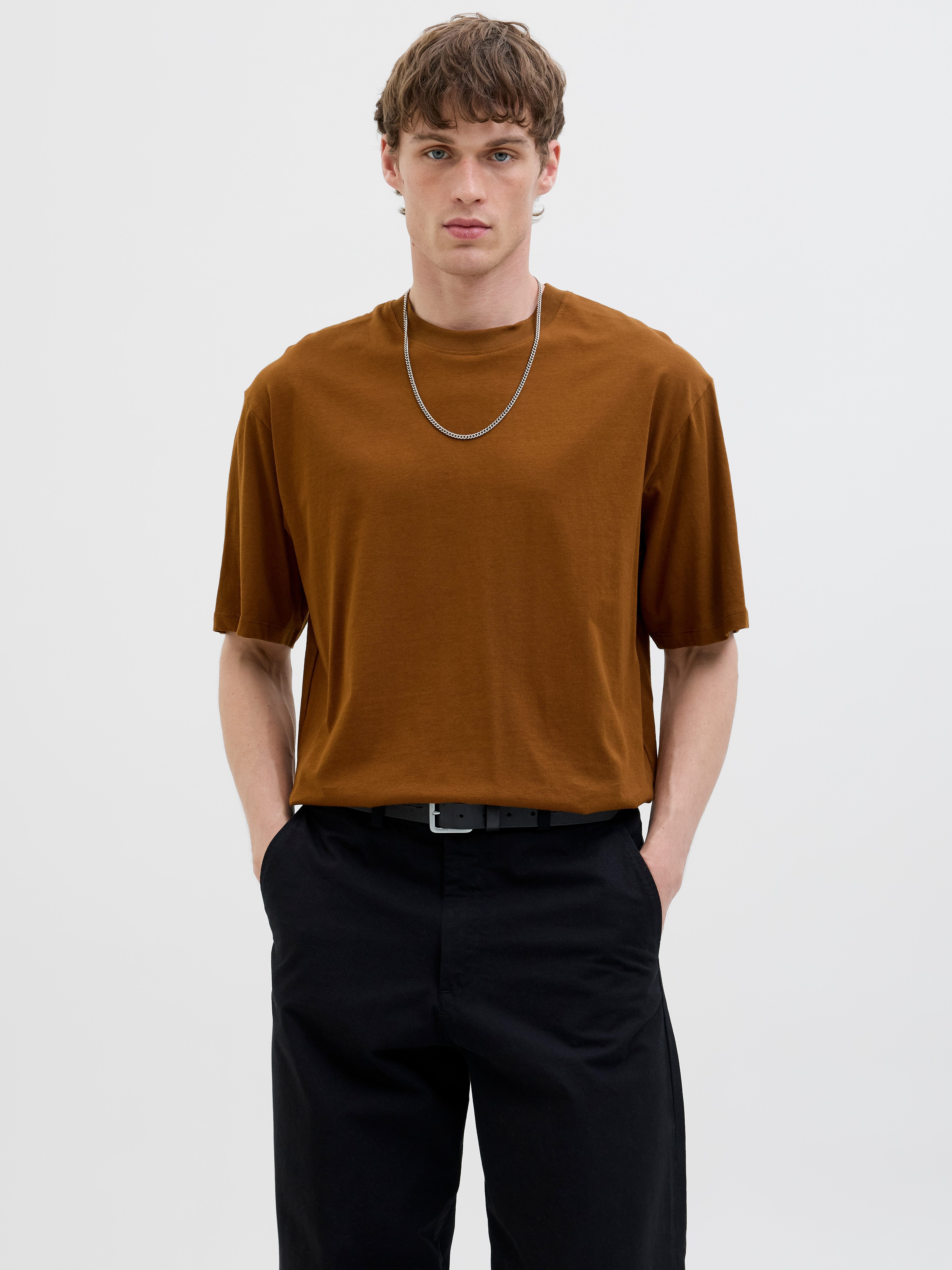 Jack & Jones Oversize-Shirt JJEBRADLEY Oversize T-Shirt mit klassischem Run günstig online kaufen