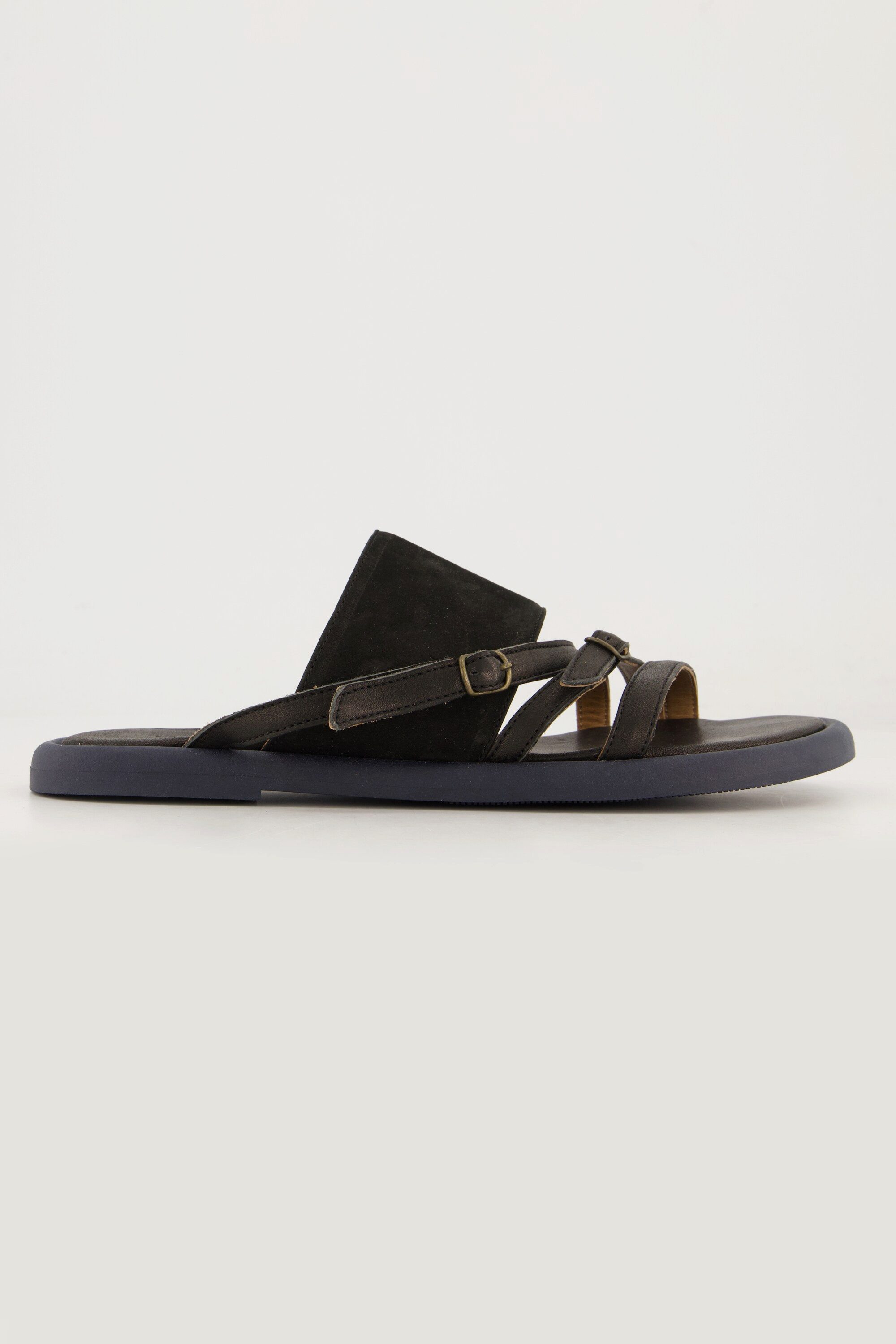 Ulla Popken Leder-Sandalen Ledermix Weite H Sandalette