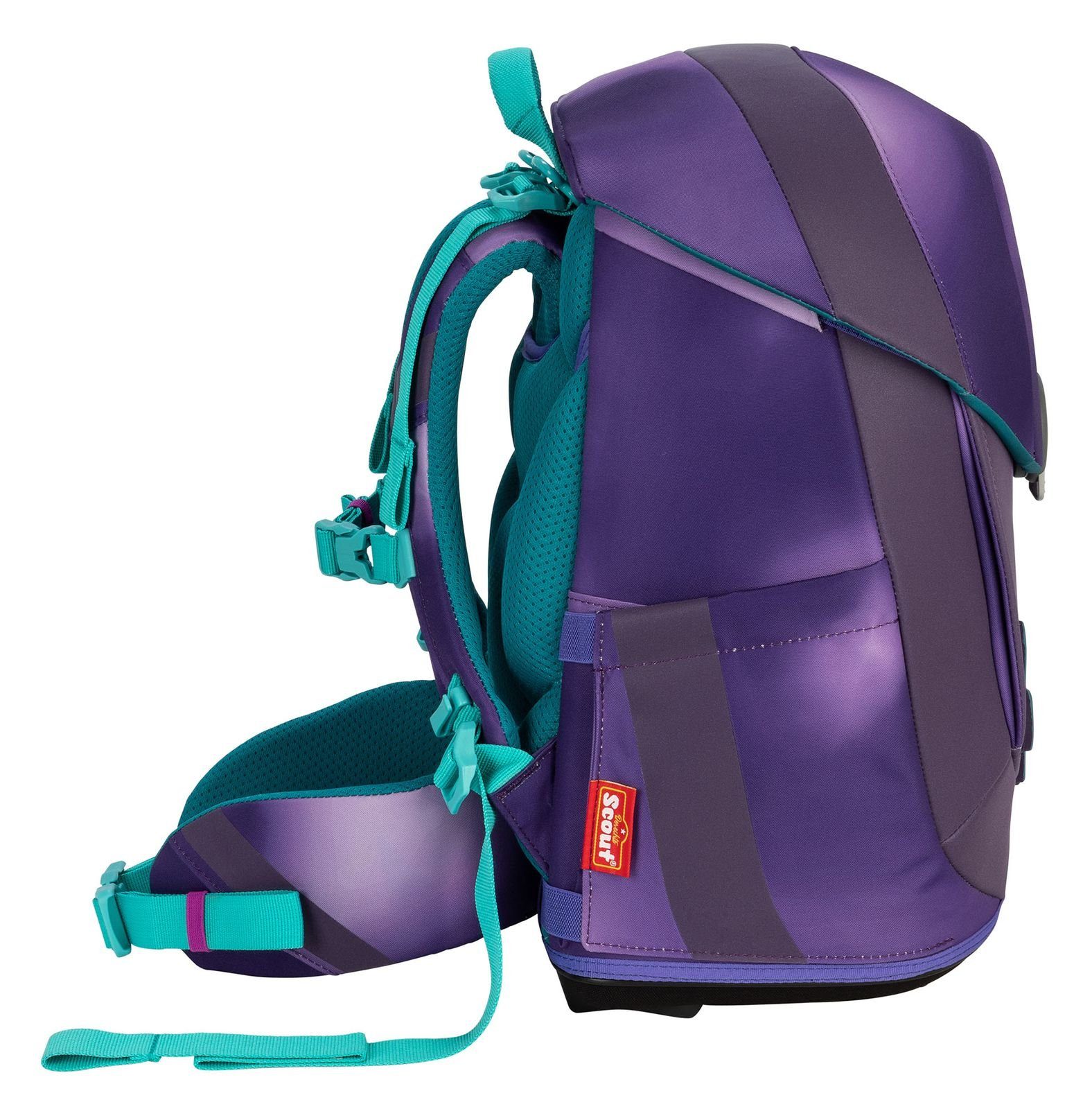 Scout Schulranzen Sunny II Set 4-teilig (Set, 4-tlg)