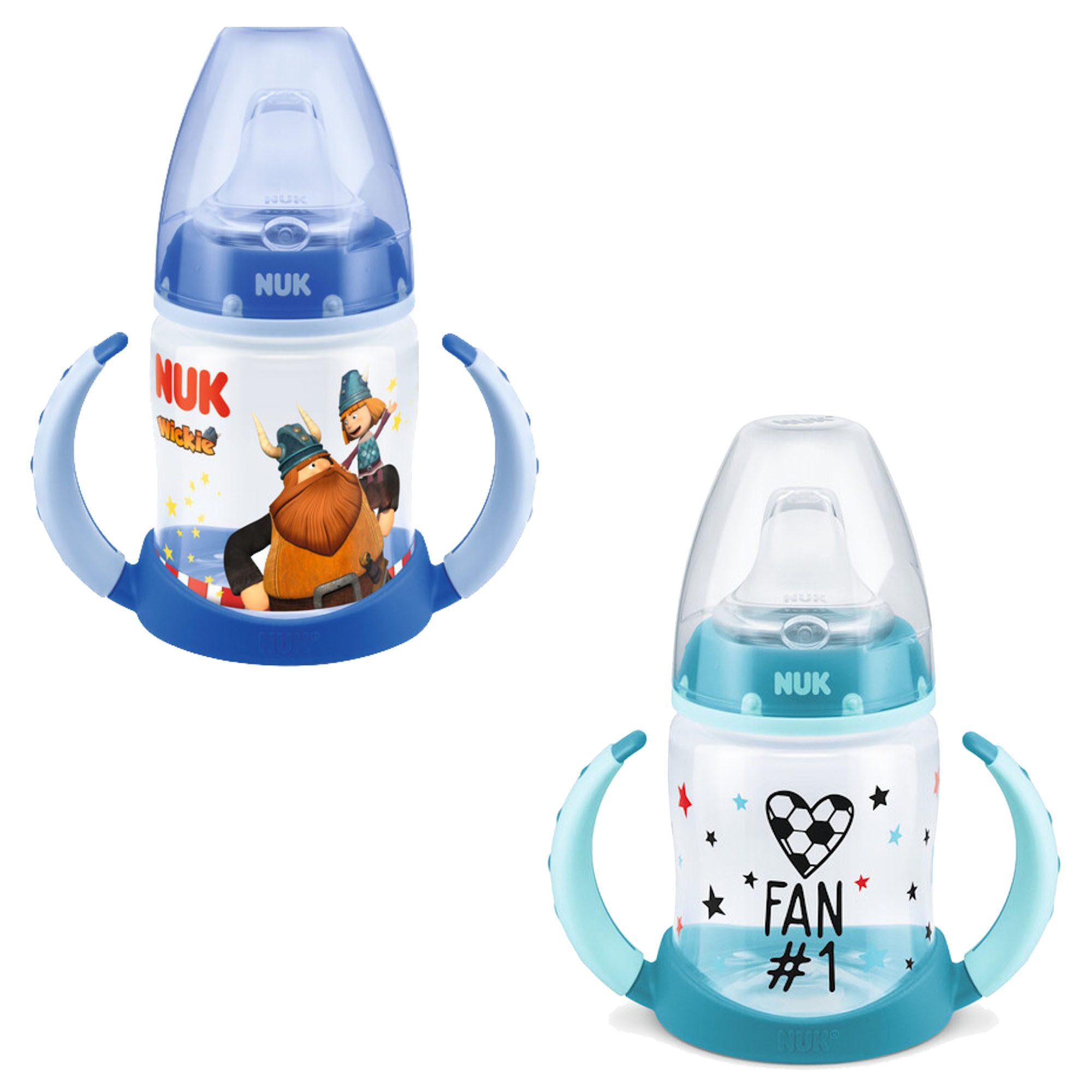NUK Babyflasche NUK First Choice Baby Trinkllernflasche/Trinklernbecher Vorteilset