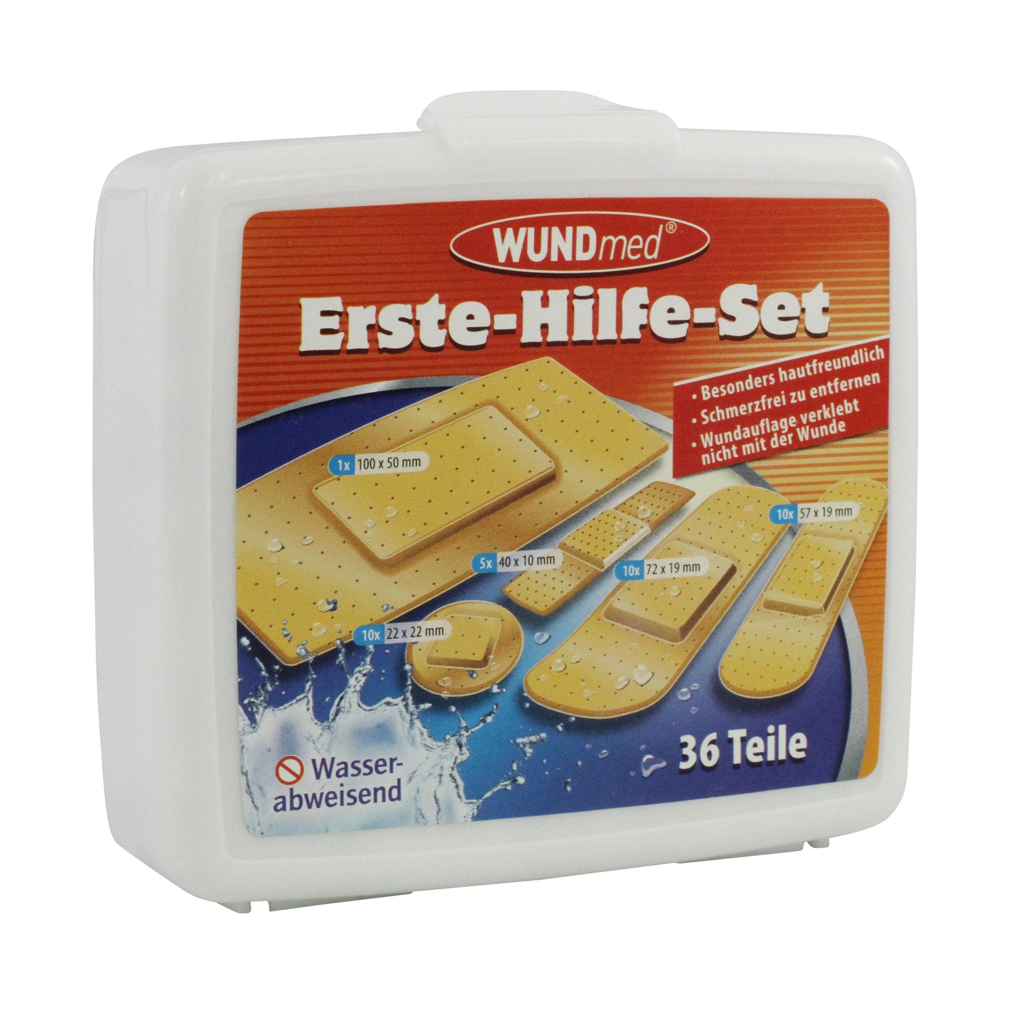 Wundmed Wundpflaster WUNDmed® Erste-Hilfe-Set 36-teilig