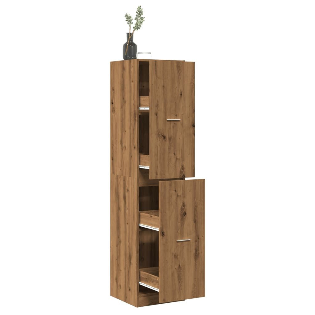 vidaXL Apothekerschrank 40 x 41 x 1745 cm Apothekerschrank Artisan Eiche 40x41x1745 cm Küche V