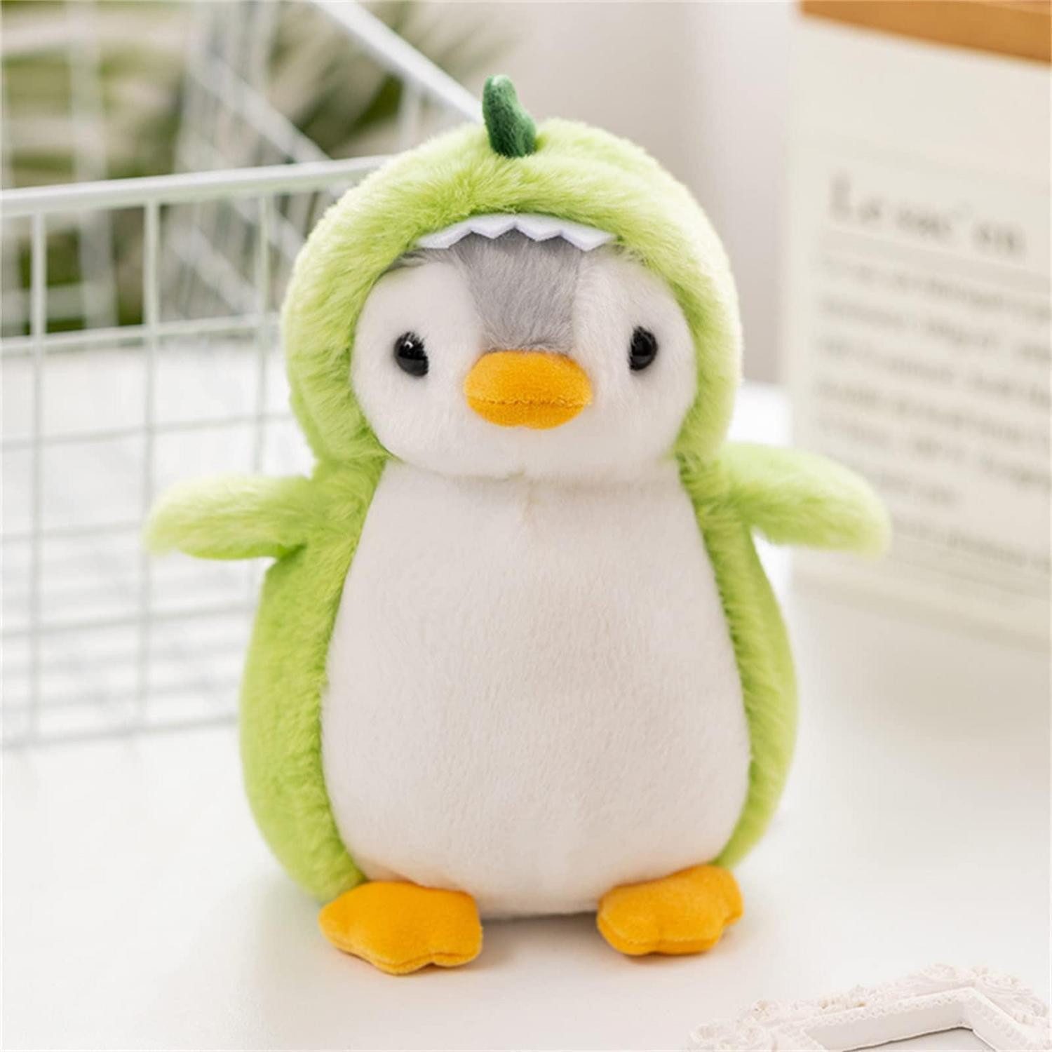 LuxusKollektion Kuscheltier Stofftier Pinguin Plüschtier Kuscheltier 20cm Babys grün