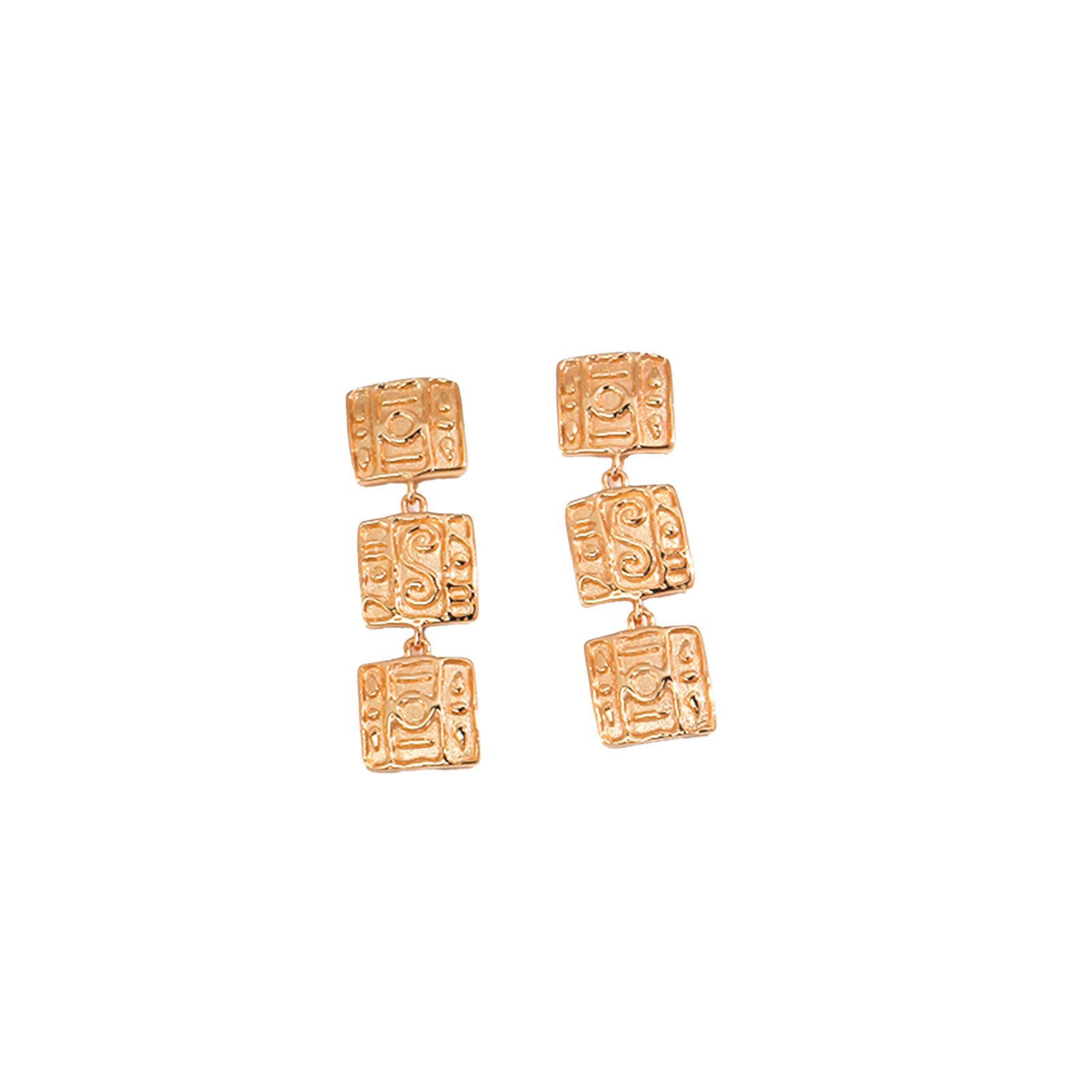 Jumpeak Paar Ohrhänger ohrringe silber925,ohrringe mädchen,ohrringe damen,boho ohrringe, 18kohrringe vergoldet,damengeschenk,schwestergeschenk,geschenk tochter