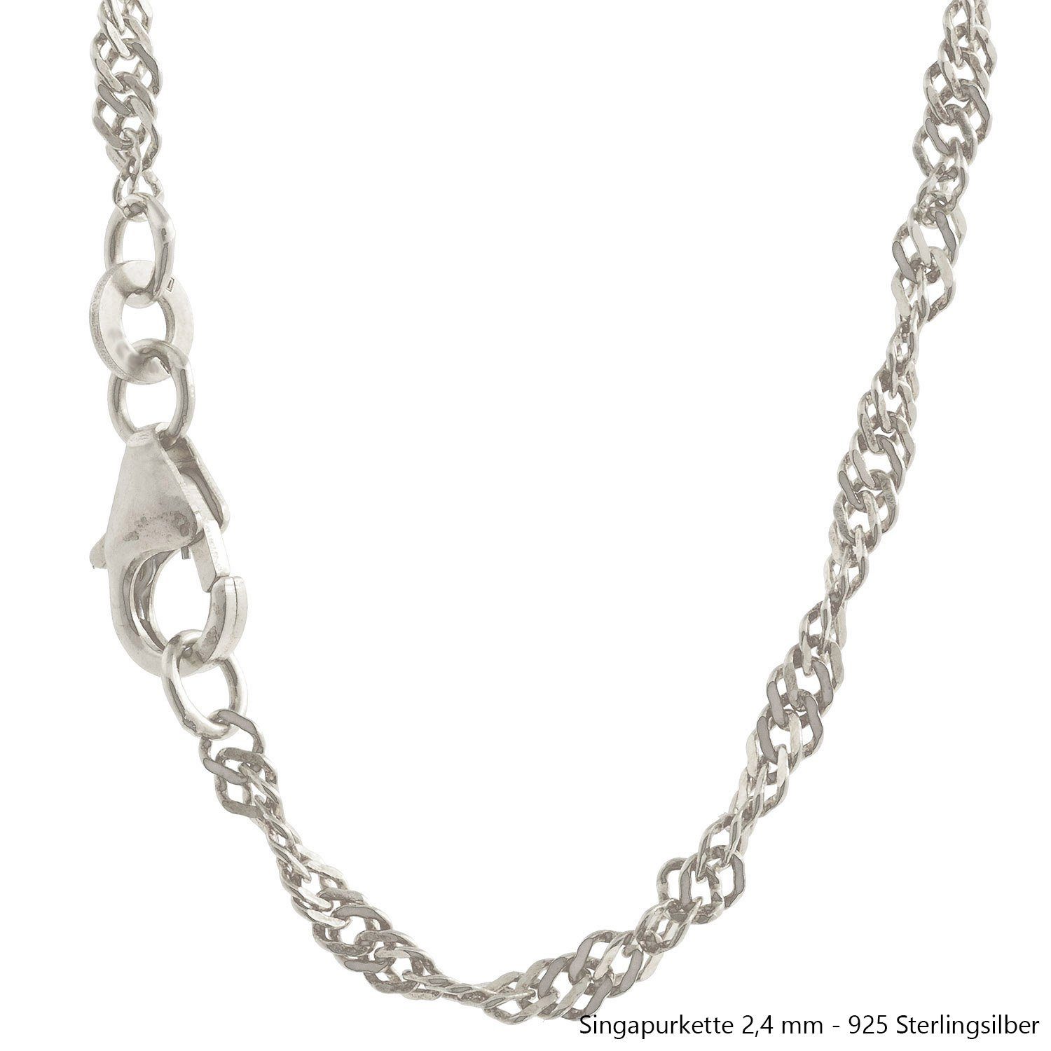 HOPLO Silberarmband Silberkette Singapurkette Länge 21cm - Breite 4,7mm - 9 günstig online kaufen