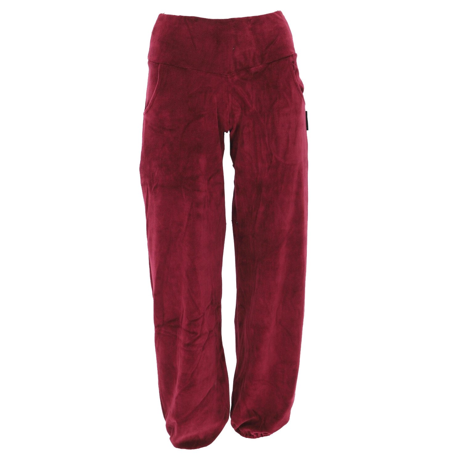 Guru-Shop Relaxhose Boho Samt Pluderhose, Wohlfühlhose, Yogahose -.. altern günstig online kaufen