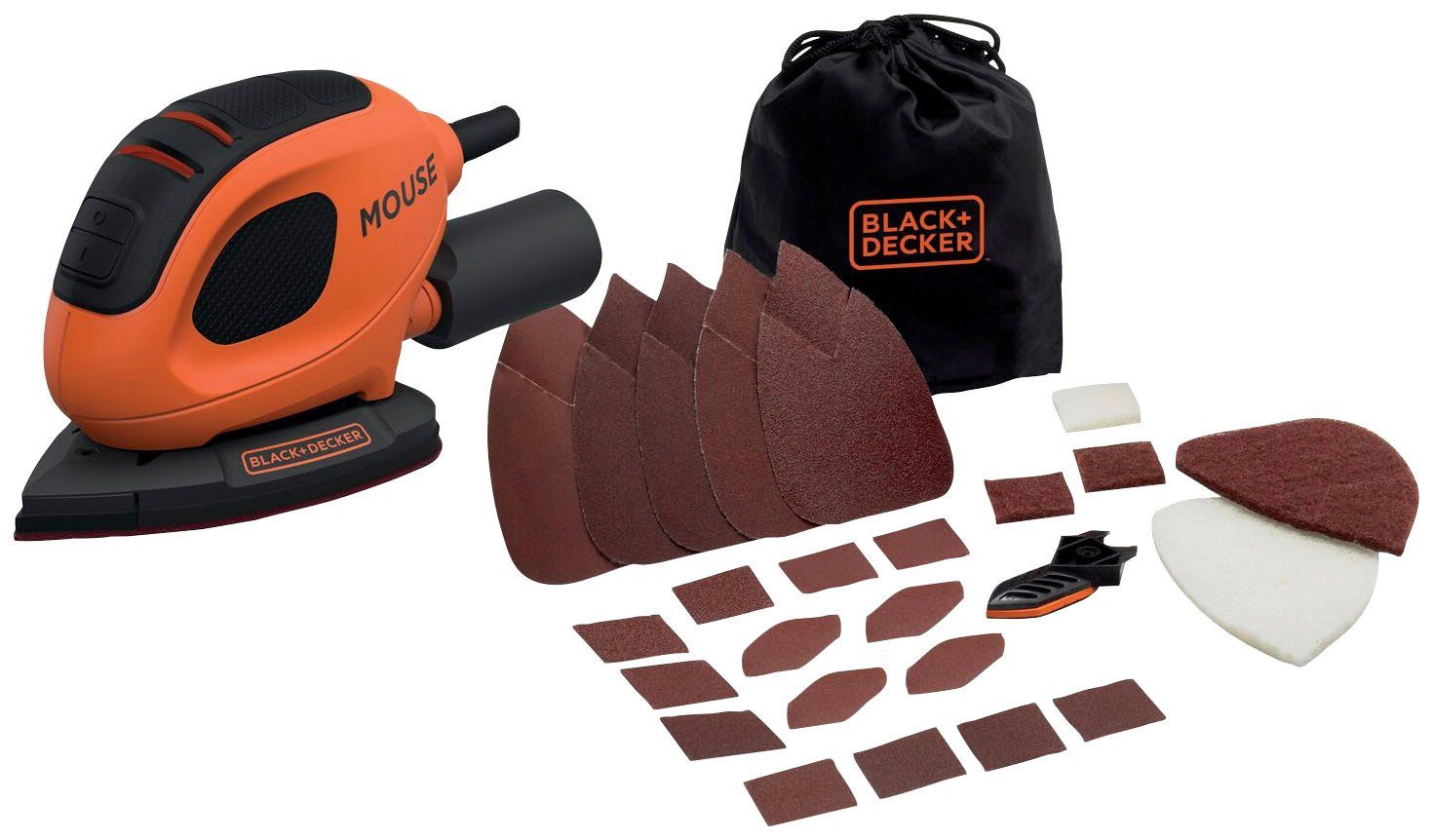 Black + Decker Deltaschleifer BEW230BC, (Set, günstig online kaufen