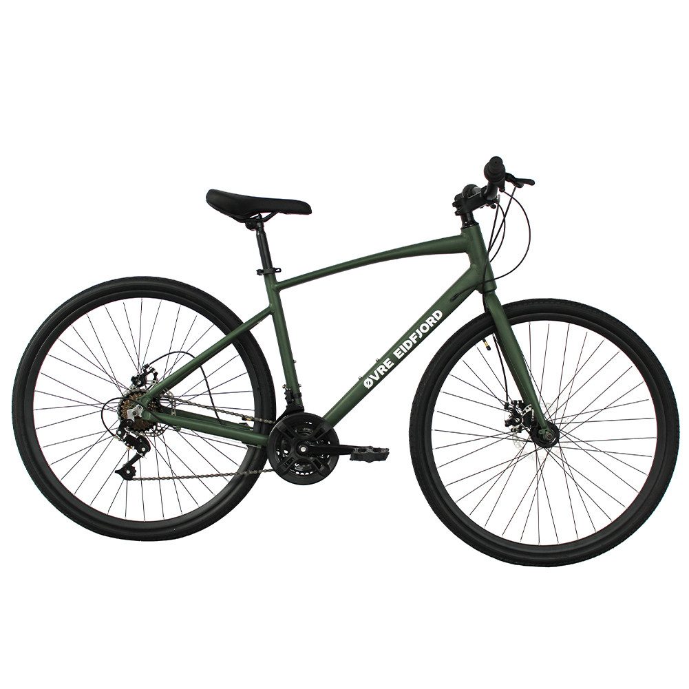 Øvre Eidfjord Cityrad "Fjellstad" City Fahrrad 28", 21 Gang, geeignet für Herren und Damen