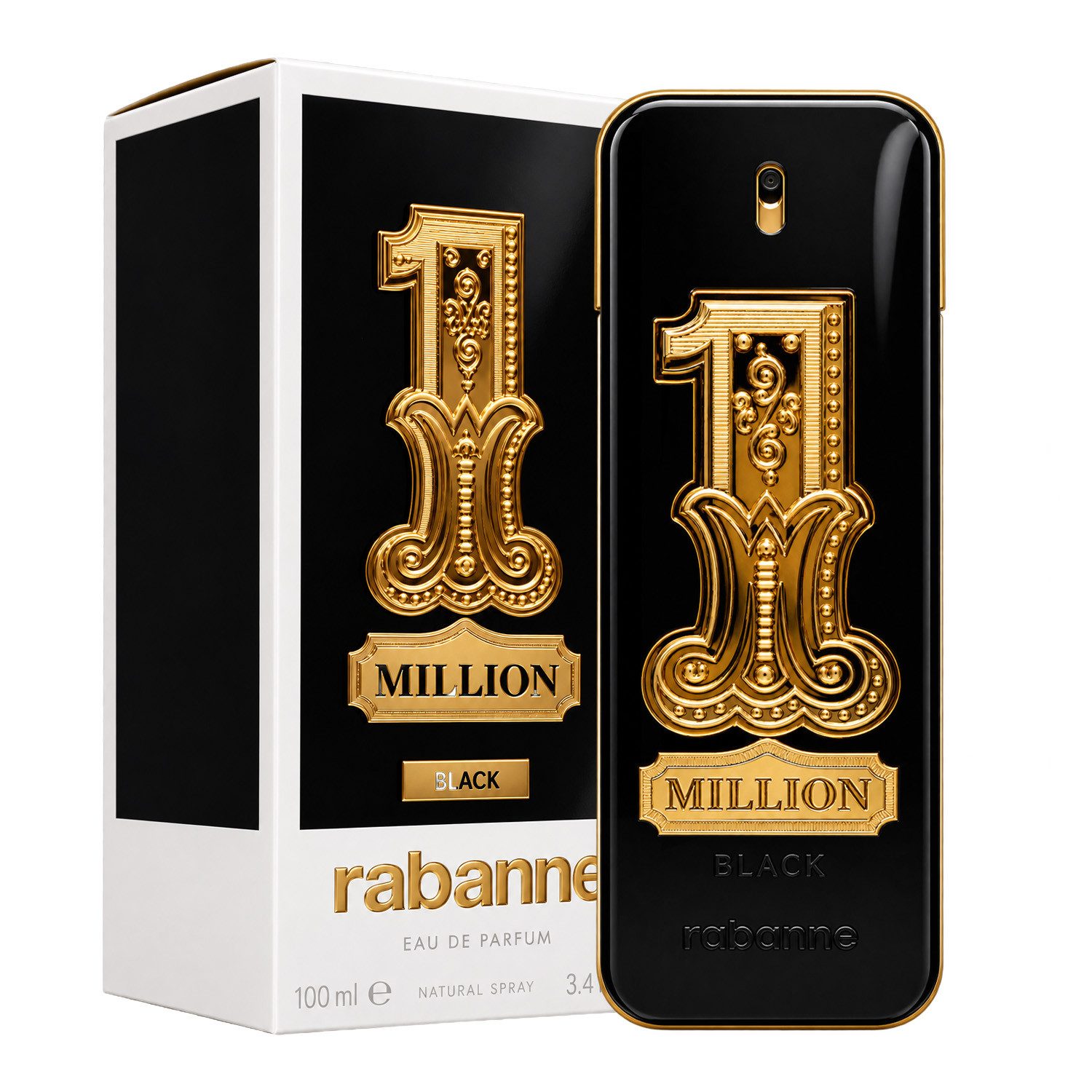 paco rabanne Eau de Parfum 1 Million Black Herren Duft Spray
