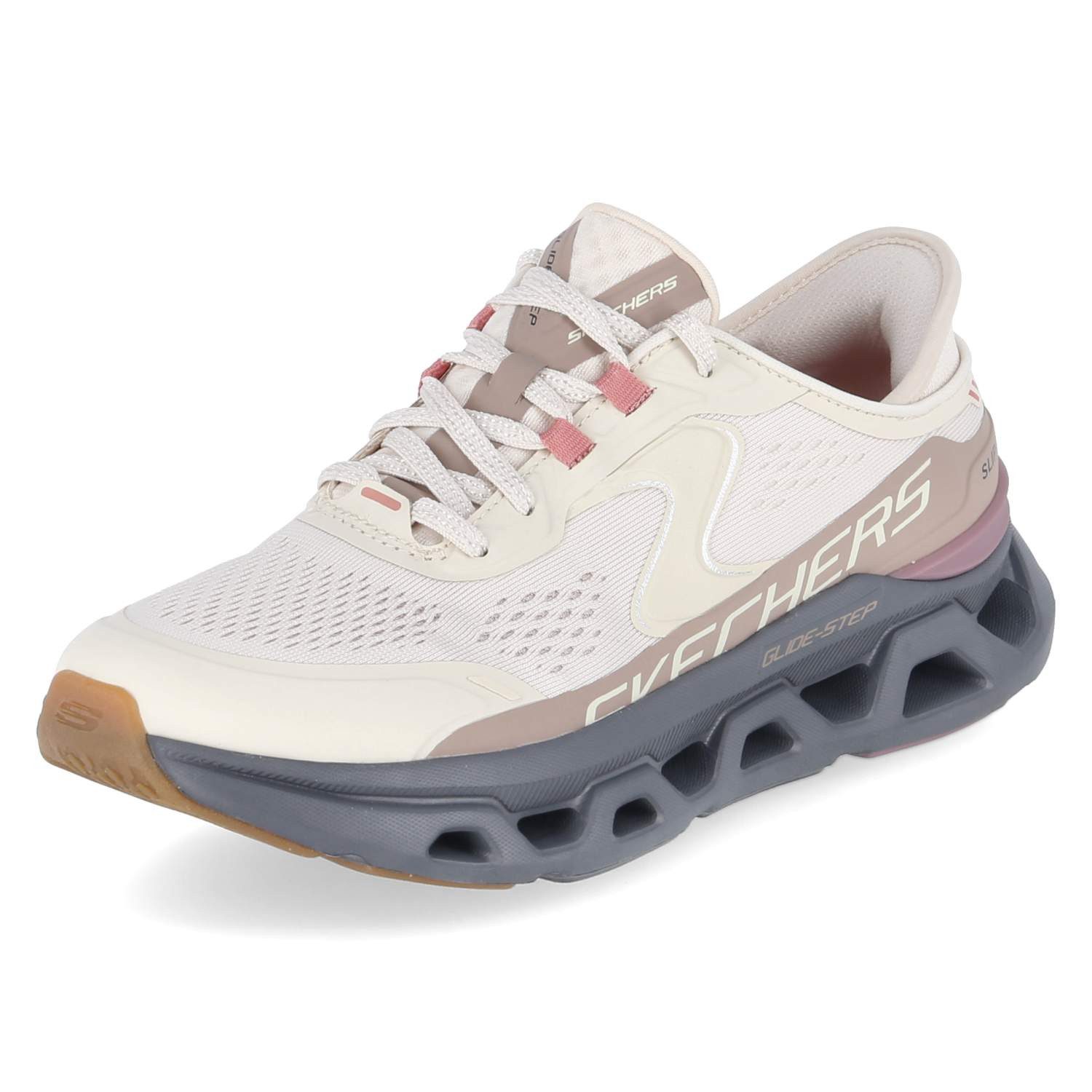 Skechers Skechers 150510 NTGY Damen Textil & Synthetik beige Schnürschuh günstig online kaufen