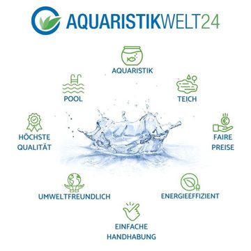 Aquaone Teichfilter AquaOne Teich Filteranlage Set Nr.37 CPF 20000 Druckfilter 50W Eco Teichpumpe Teichgröße bis 40000l Teichschlauch Bachlauf UV Lampe