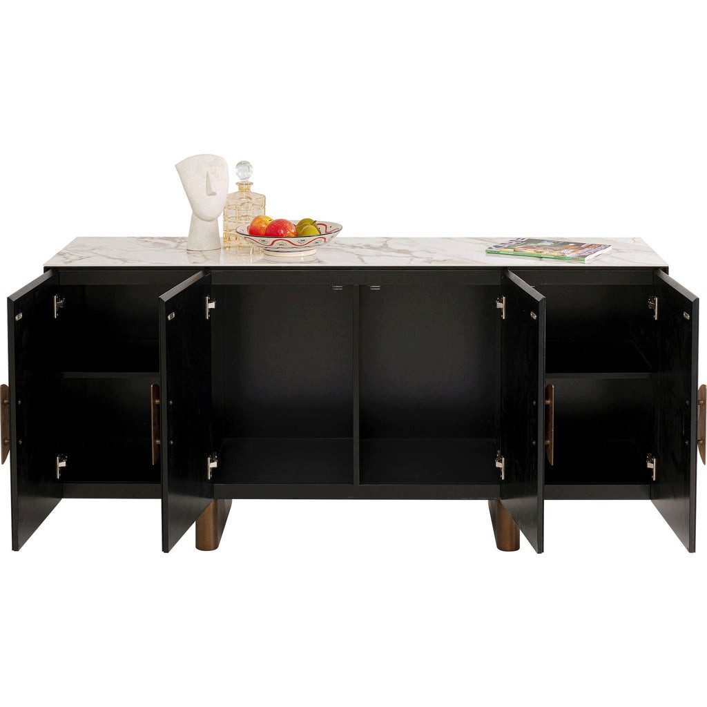 Kare Design Sideboard Lunar, verspiegelt, Breite 160 cm