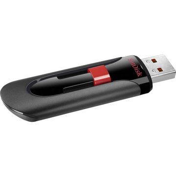 Sandisk USB-Stick Cruzer® Glide™ 256 GB USB 2.0 USB-Stick (versenkbarer USB-Anschluss)