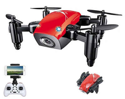 efaso RC-Quadrocopter S9W Mini RC Drohne - WiFi Kamera / 6-Achsen-Gyro / 3-Speed-Stufen, One-Key-Return / Auto. Start&Landen / Headless Mode / Höhe-Halten