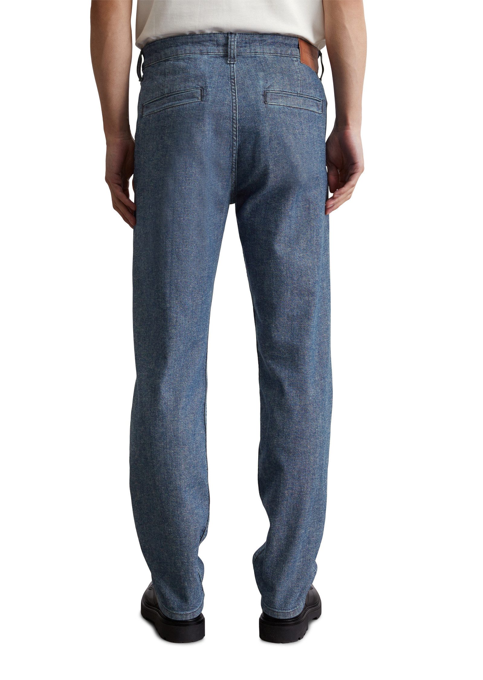 Marc O'Polo Regular-fit-Jeans aus elastischem Bio-Baumwoll-Hanf-Mix