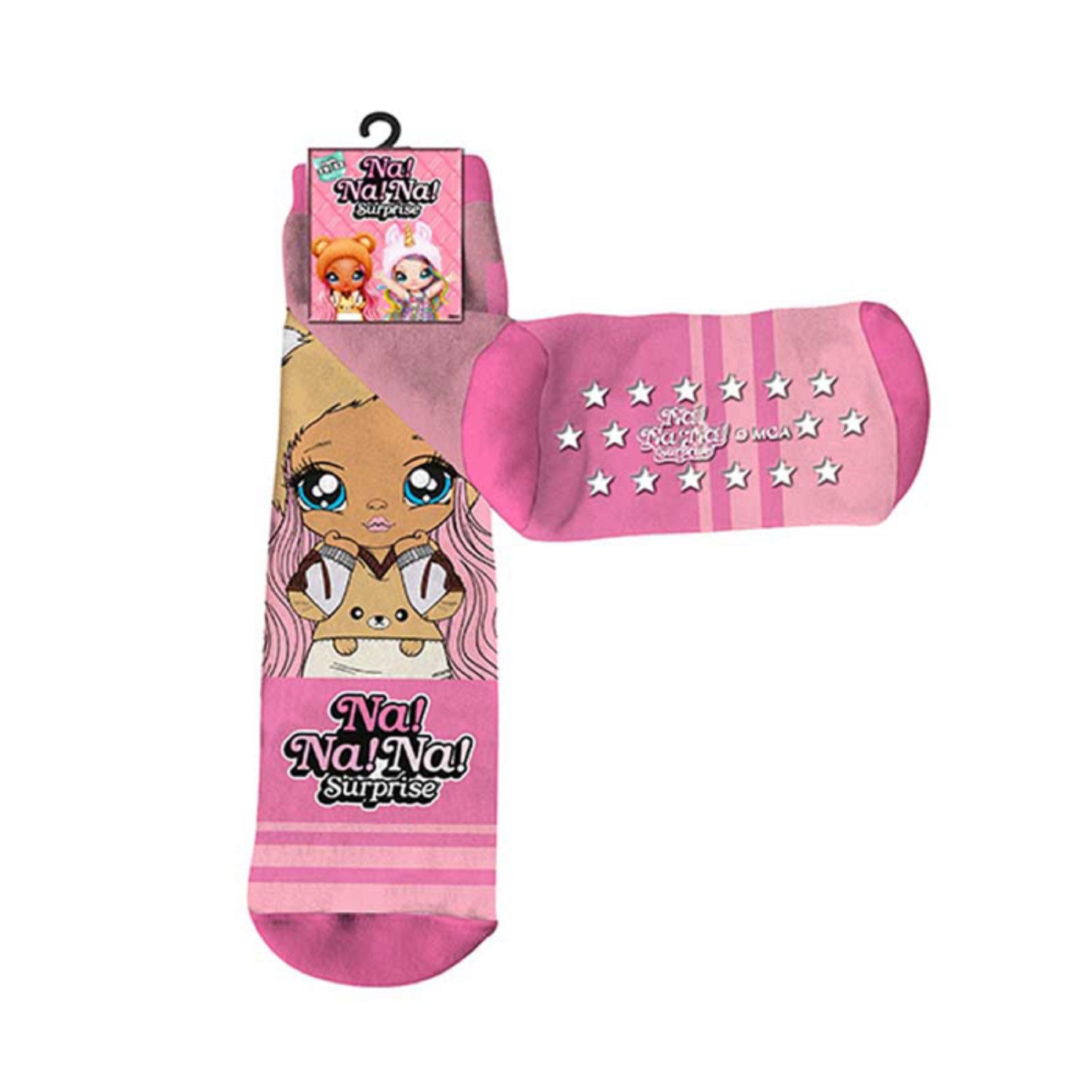 Na!Na!Na! Surprise Sneakersocken Na!Na!Na! Surprise Kinder-Socken – Anti-Rutsch, 2 Pack Söckchen