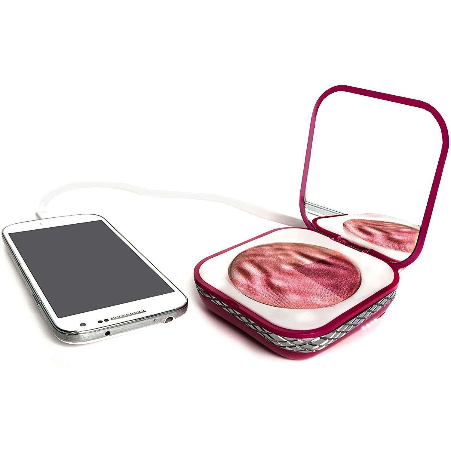 I'm Up Make Up Organizer Set + Power Bank Make Up Box Make Up Box 3 Colors Power Bank Make Up C 4300 mAh (1 piece), Power Bank Make Up Box Make Up Box 3 Colors